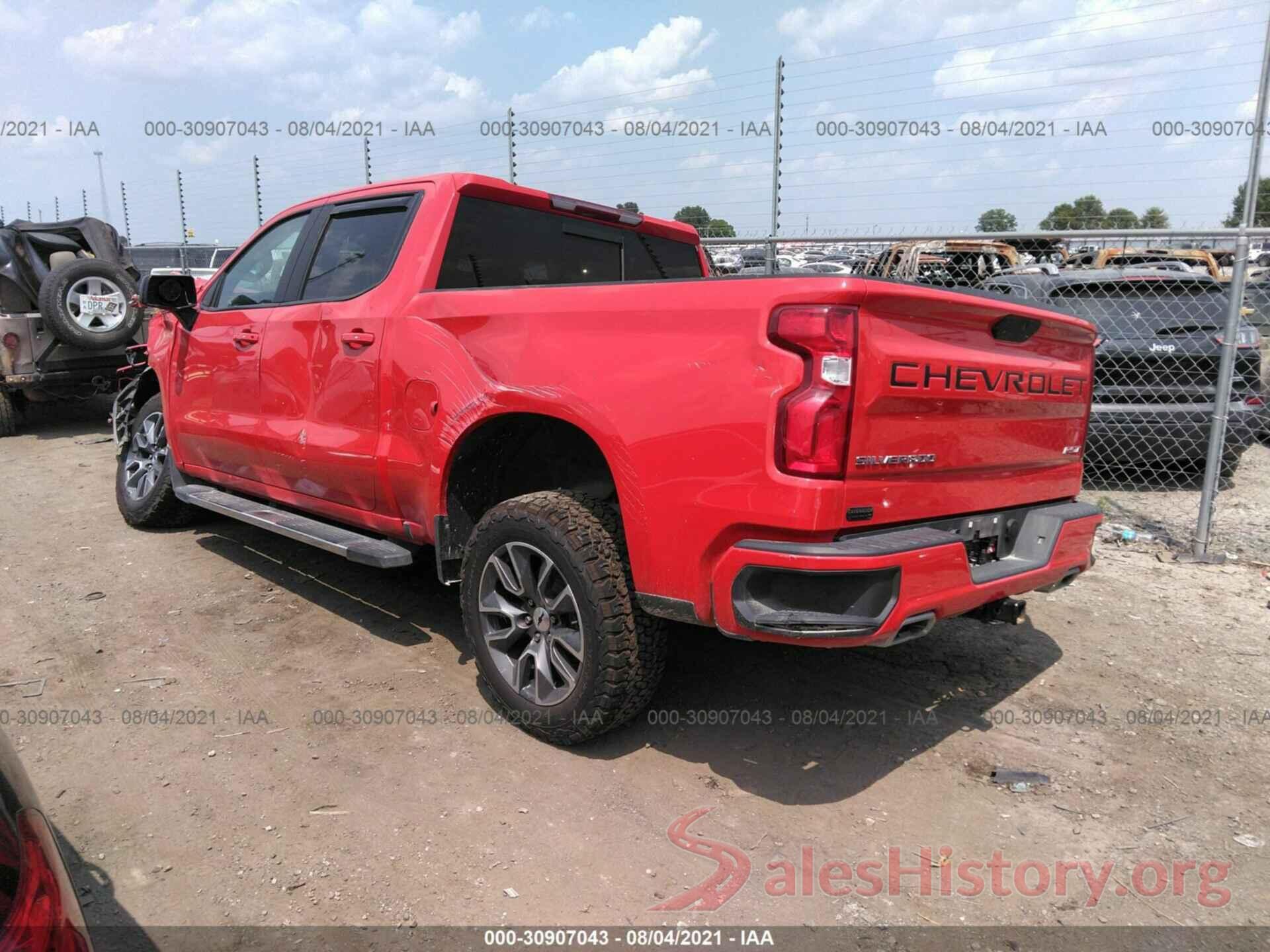 3GCUYEED8KG254539 2019 CHEVROLET SILVERADO 1500