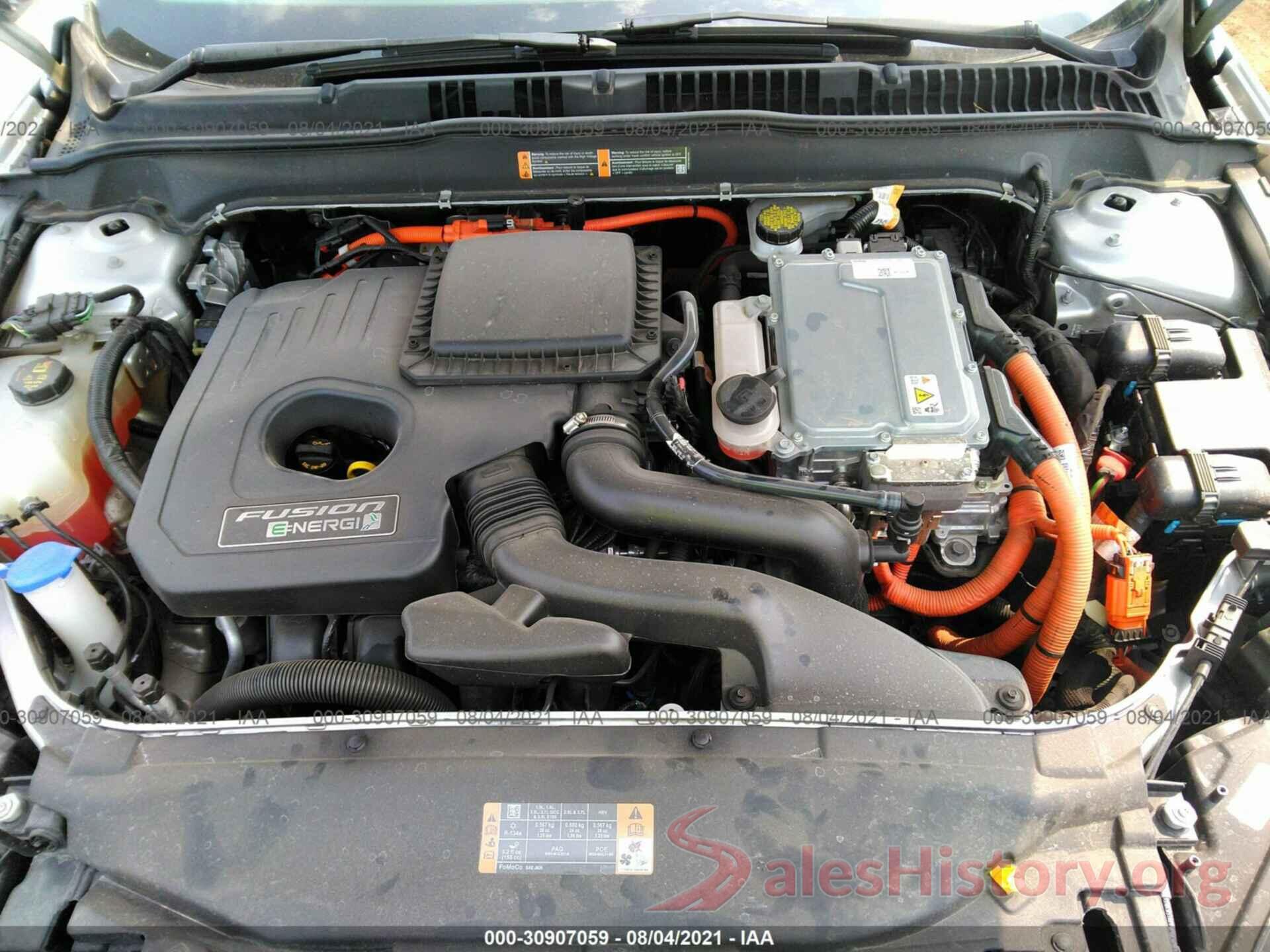 3FA6P0SU8GR224381 2016 FORD FUSION ENERGI