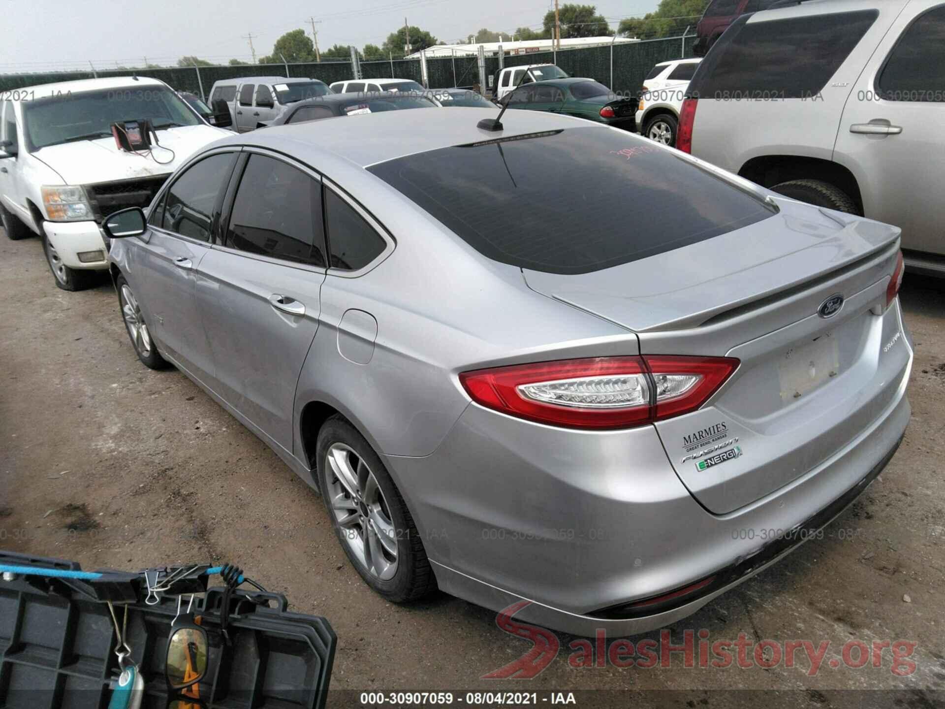 3FA6P0SU8GR224381 2016 FORD FUSION ENERGI