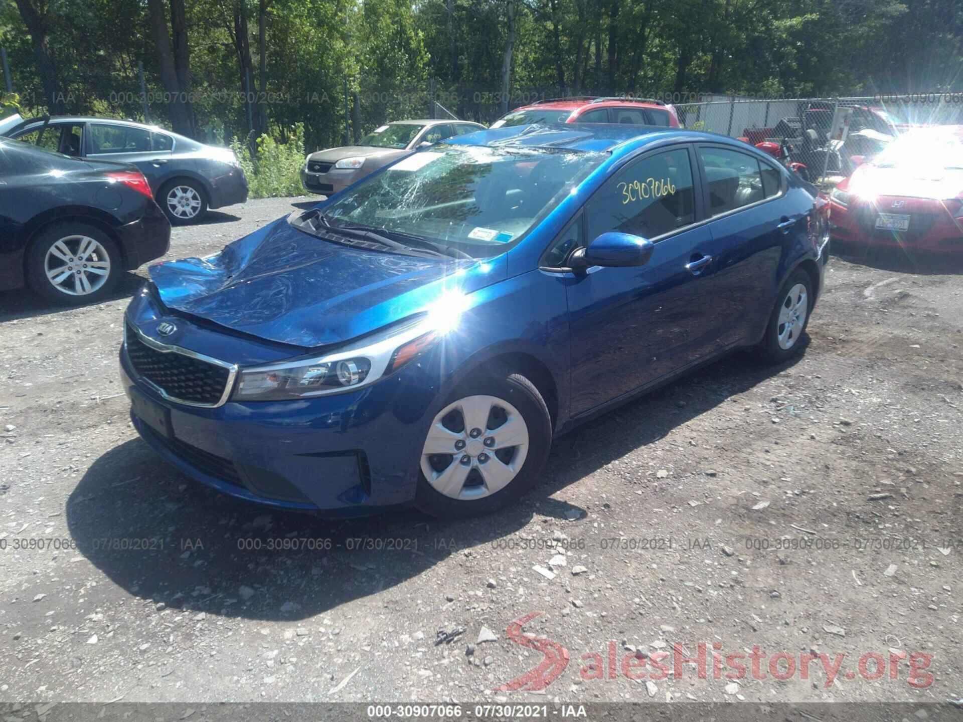 3KPFK4A76JE273475 2018 KIA FORTE