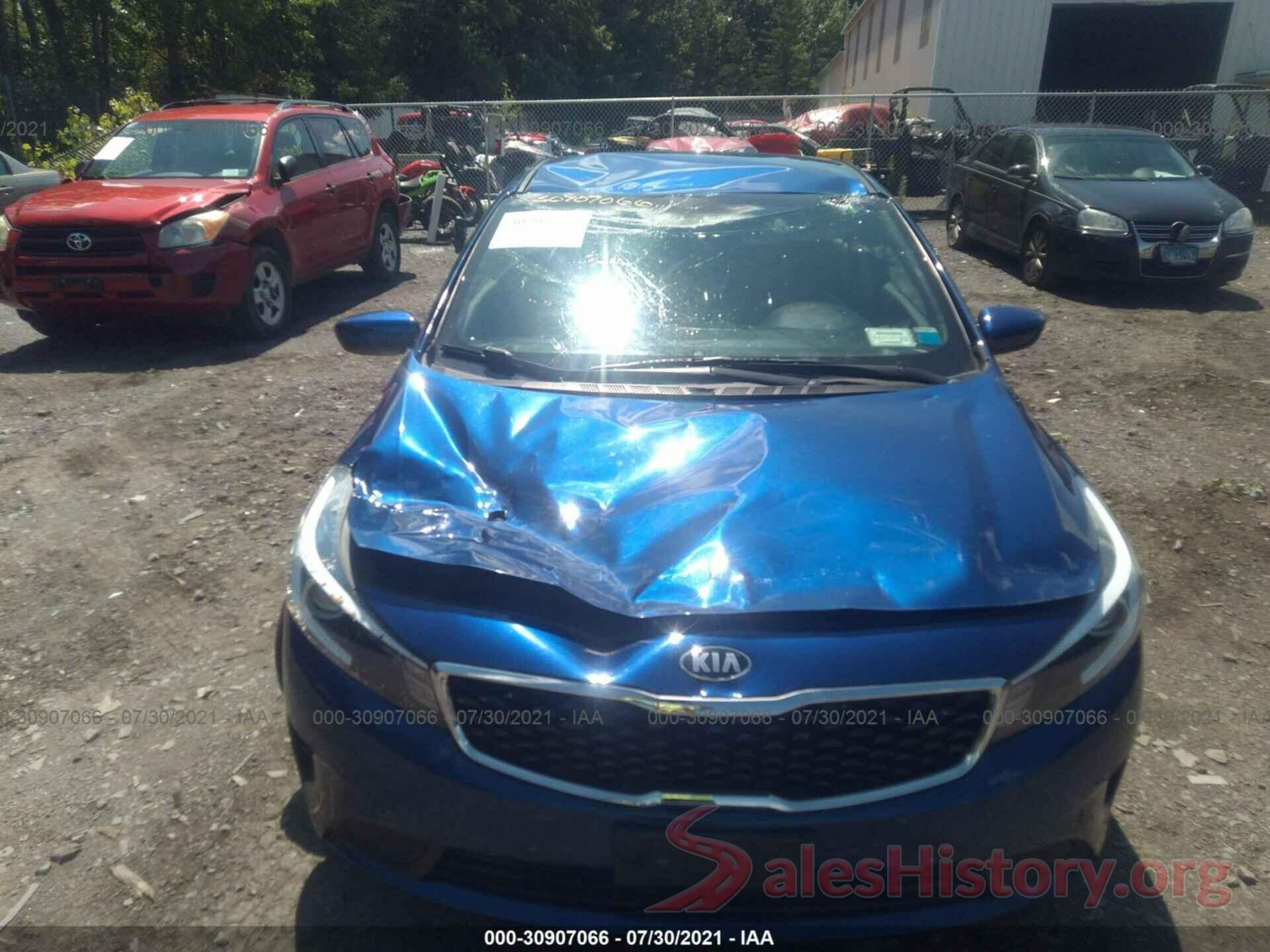 3KPFK4A76JE273475 2018 KIA FORTE