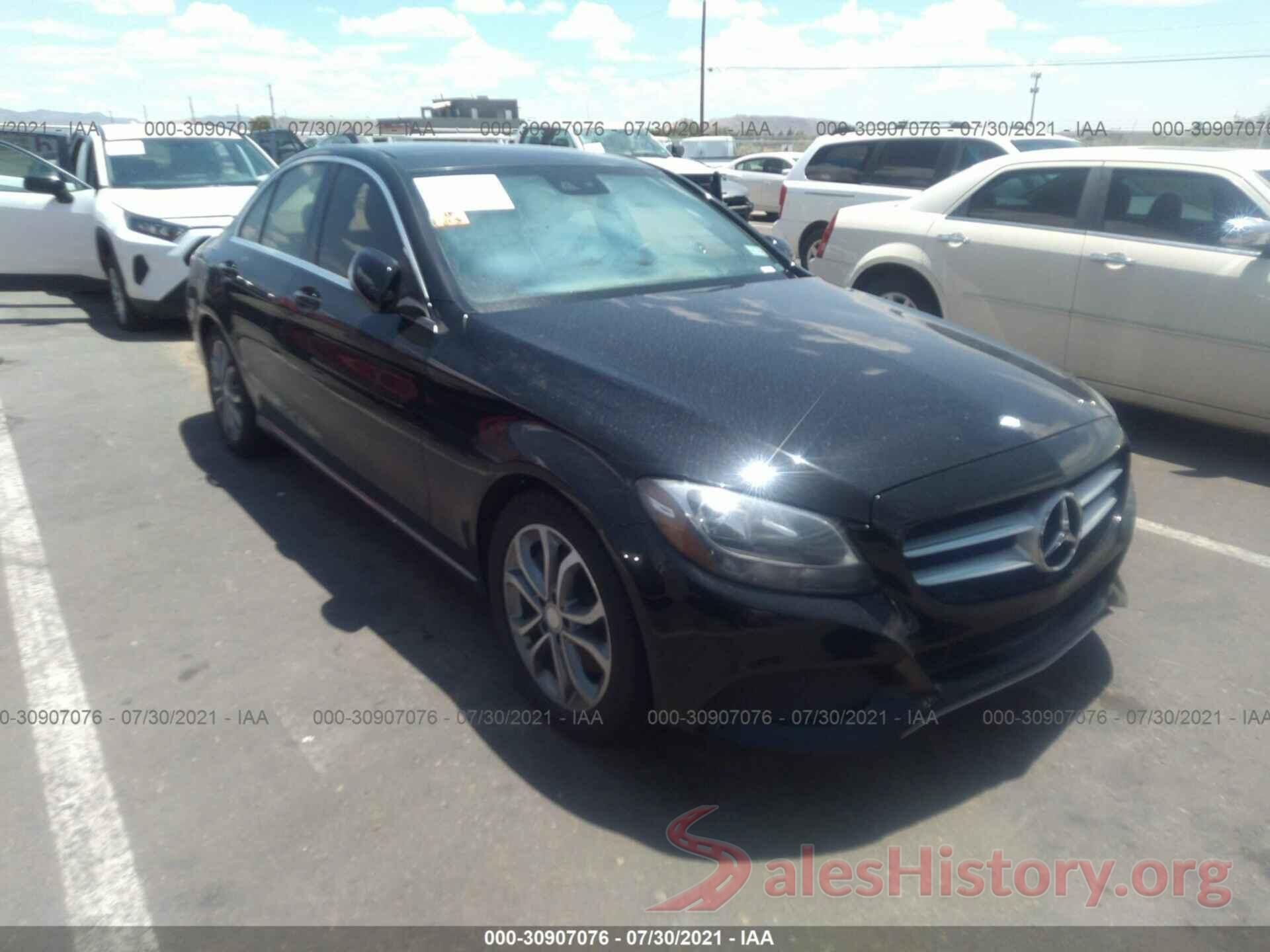 55SWF4JB7HU198426 2017 MERCEDES-BENZ C-CLASS