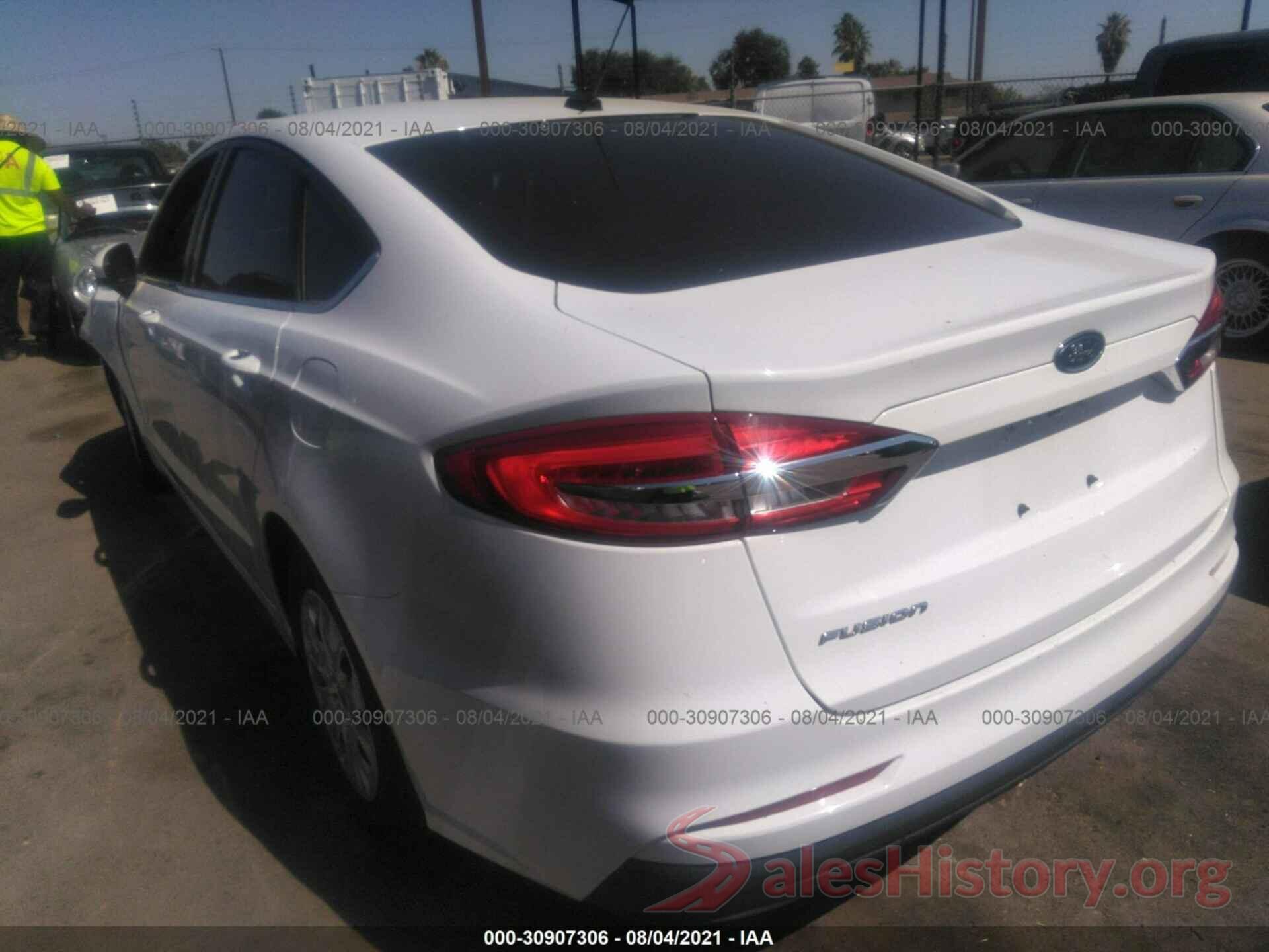 3FA6P0G76KR108639 2019 FORD FUSION