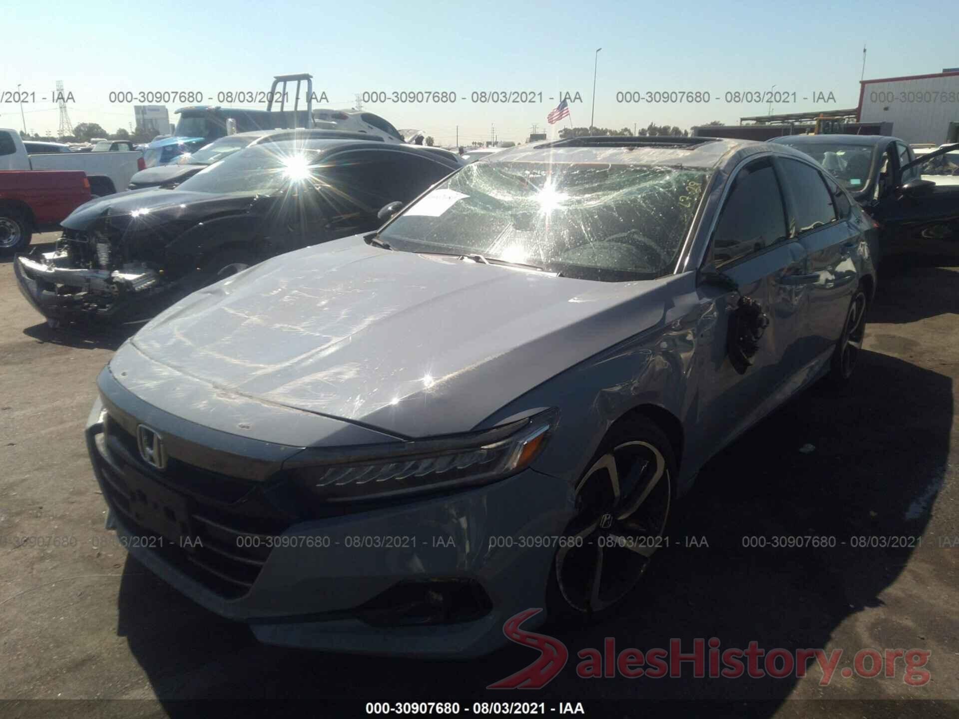 1HGCV2F39MA002665 2021 HONDA ACCORD SEDAN