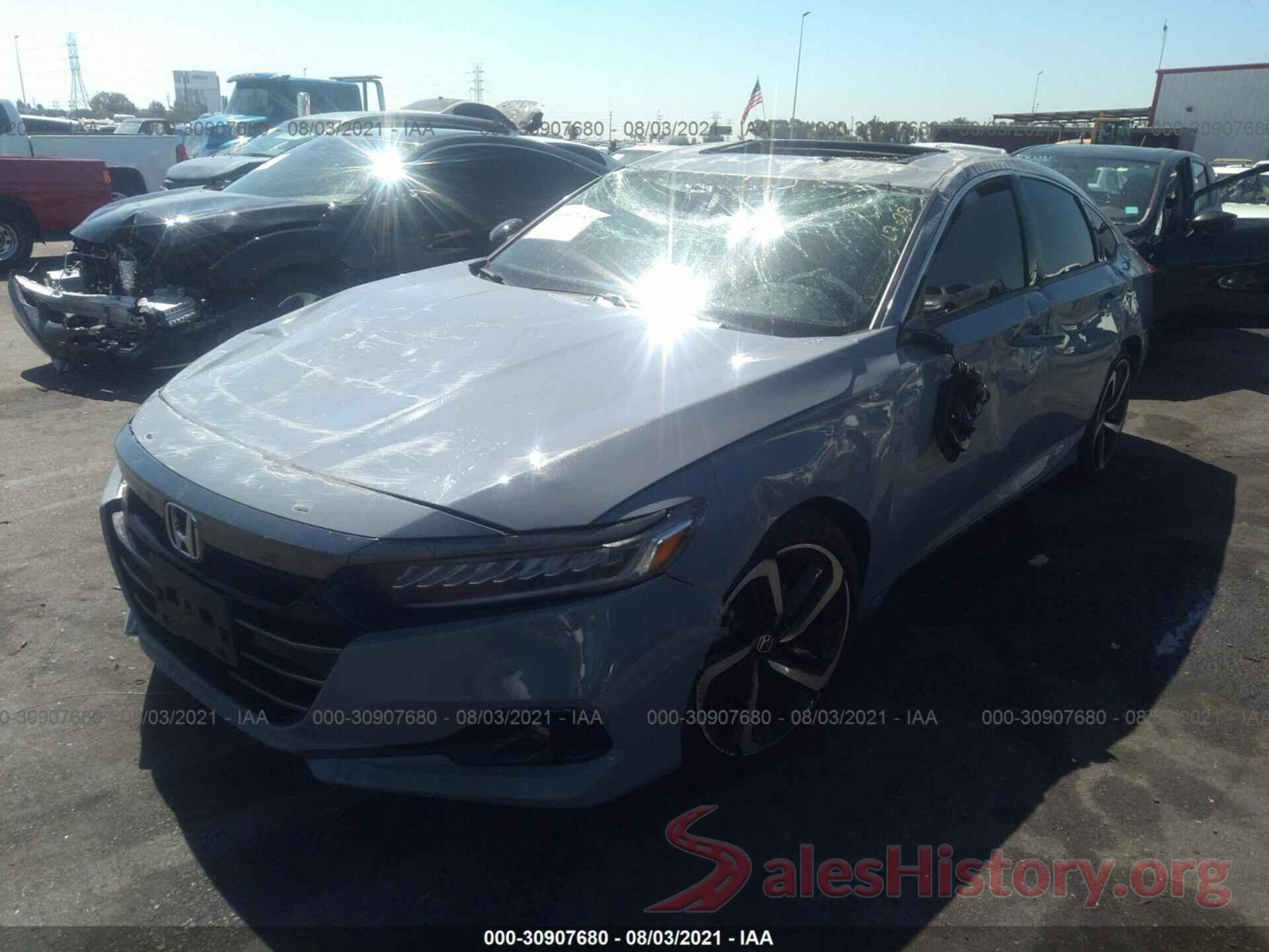 1HGCV2F39MA002665 2021 HONDA ACCORD SEDAN