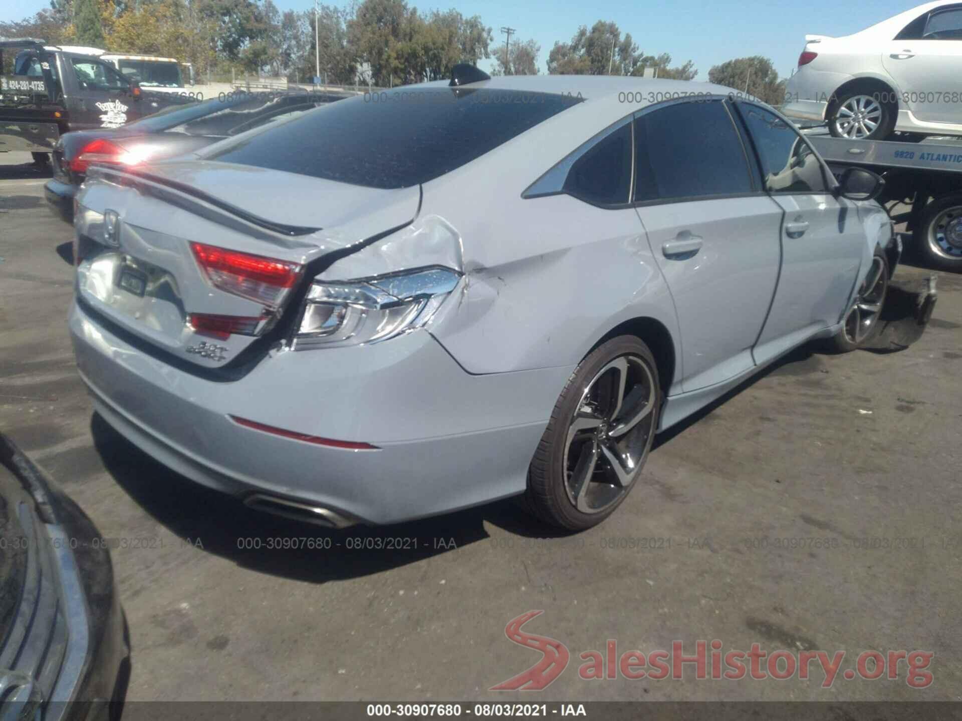 1HGCV2F39MA002665 2021 HONDA ACCORD SEDAN