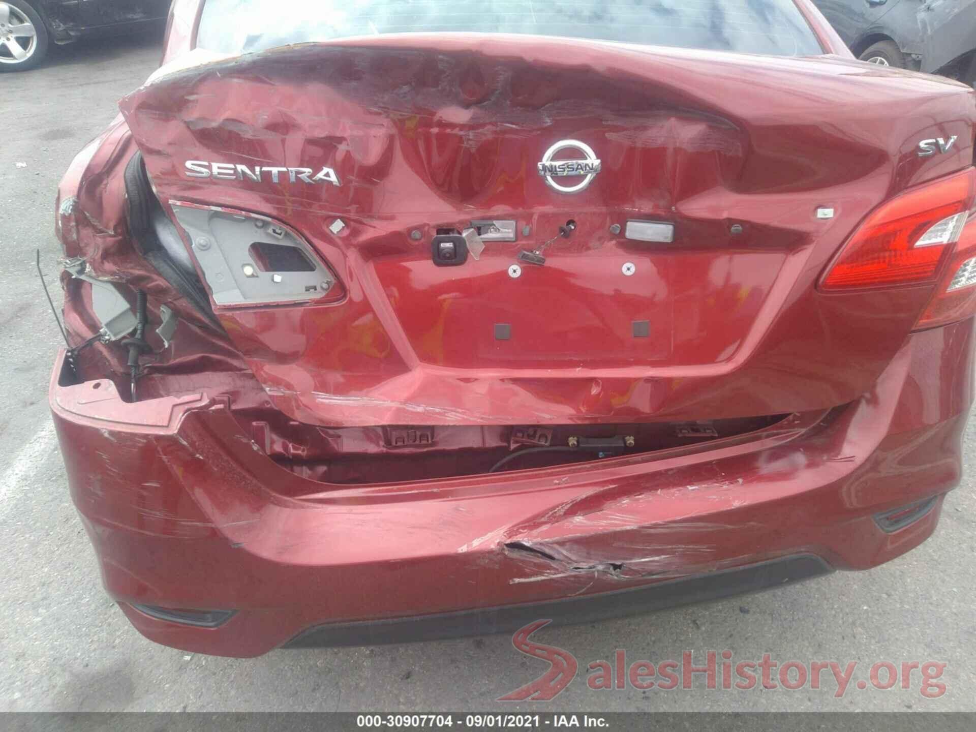 3N1AB7AP8GY232433 2016 NISSAN SENTRA