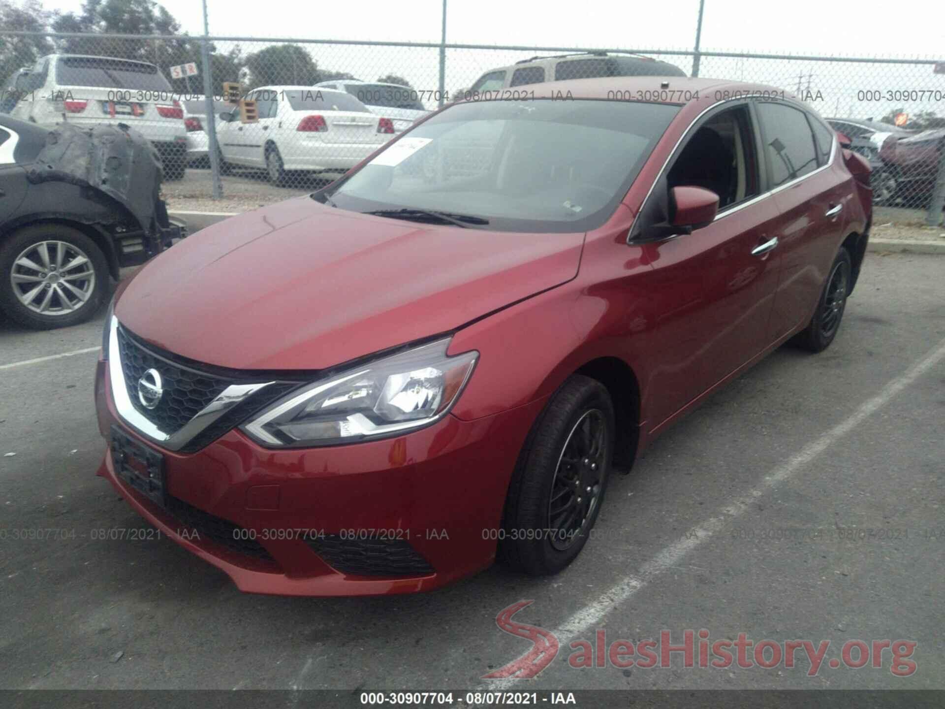 3N1AB7AP8GY232433 2016 NISSAN SENTRA