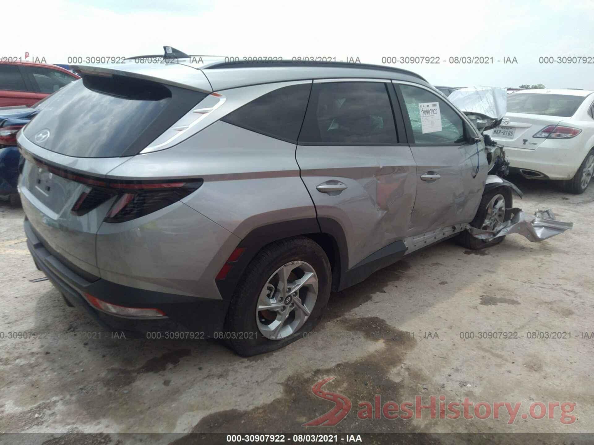 KM8JB3AE1NU020490 2022 HYUNDAI TUCSON