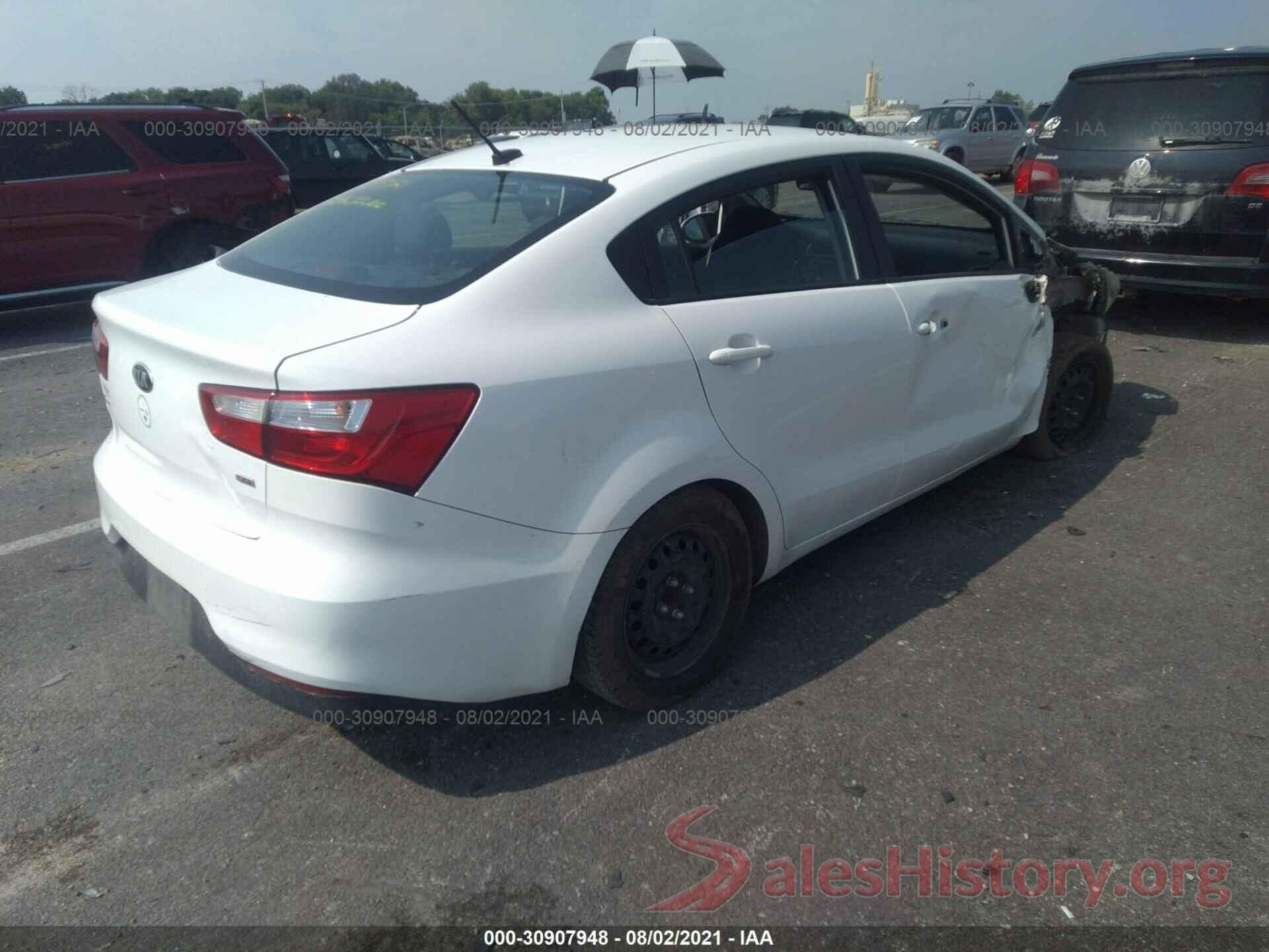 KNADM4A32G6599137 2016 KIA RIO