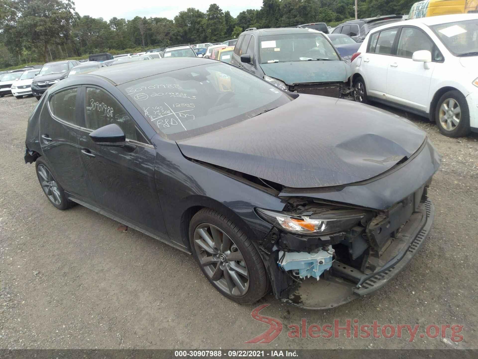 JM1BPBMMXL1175657 2020 MAZDA MAZDA3 HATCHBACK