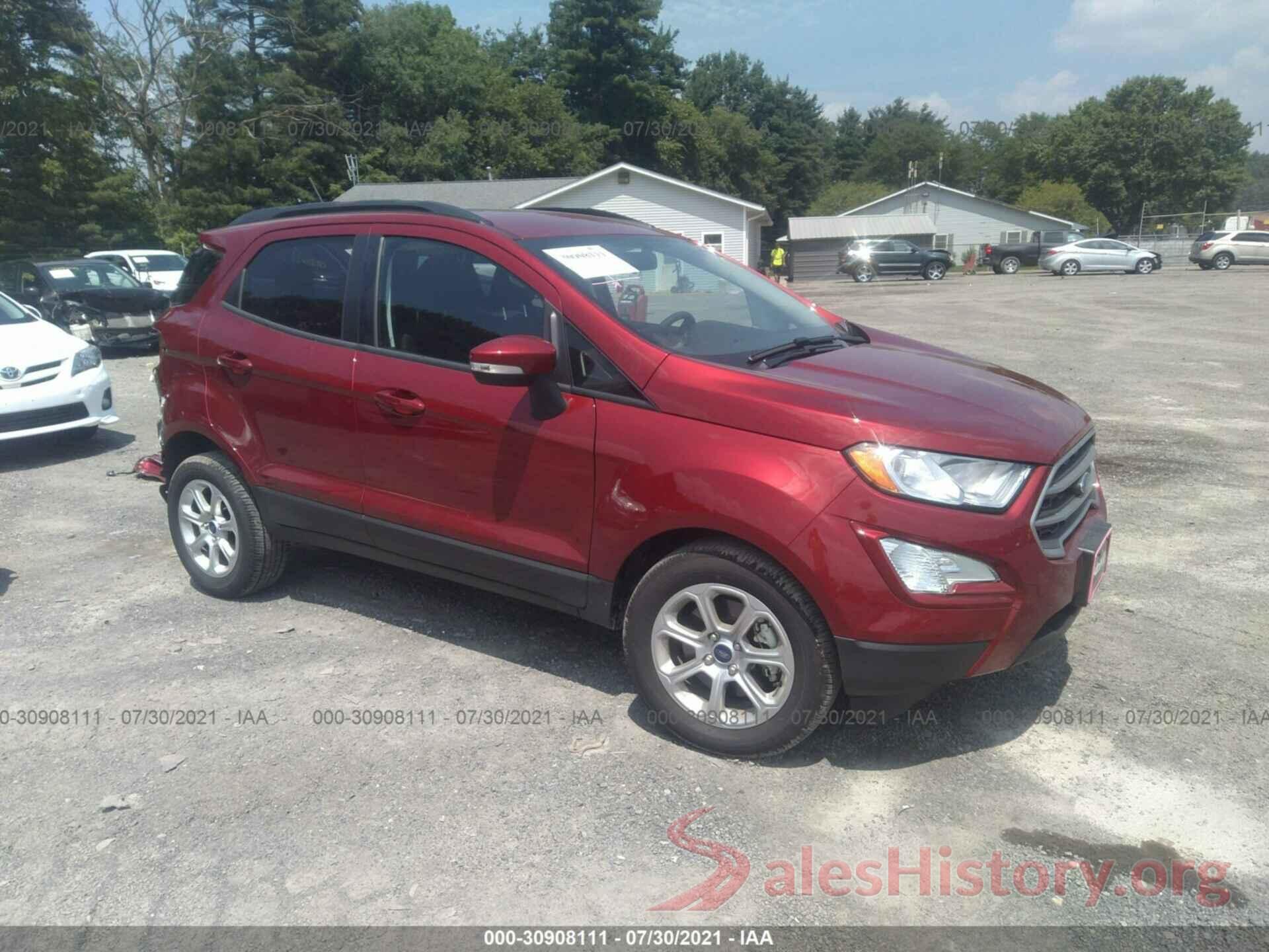 MAJ3S2GE9LC391419 2020 FORD ECOSPORT