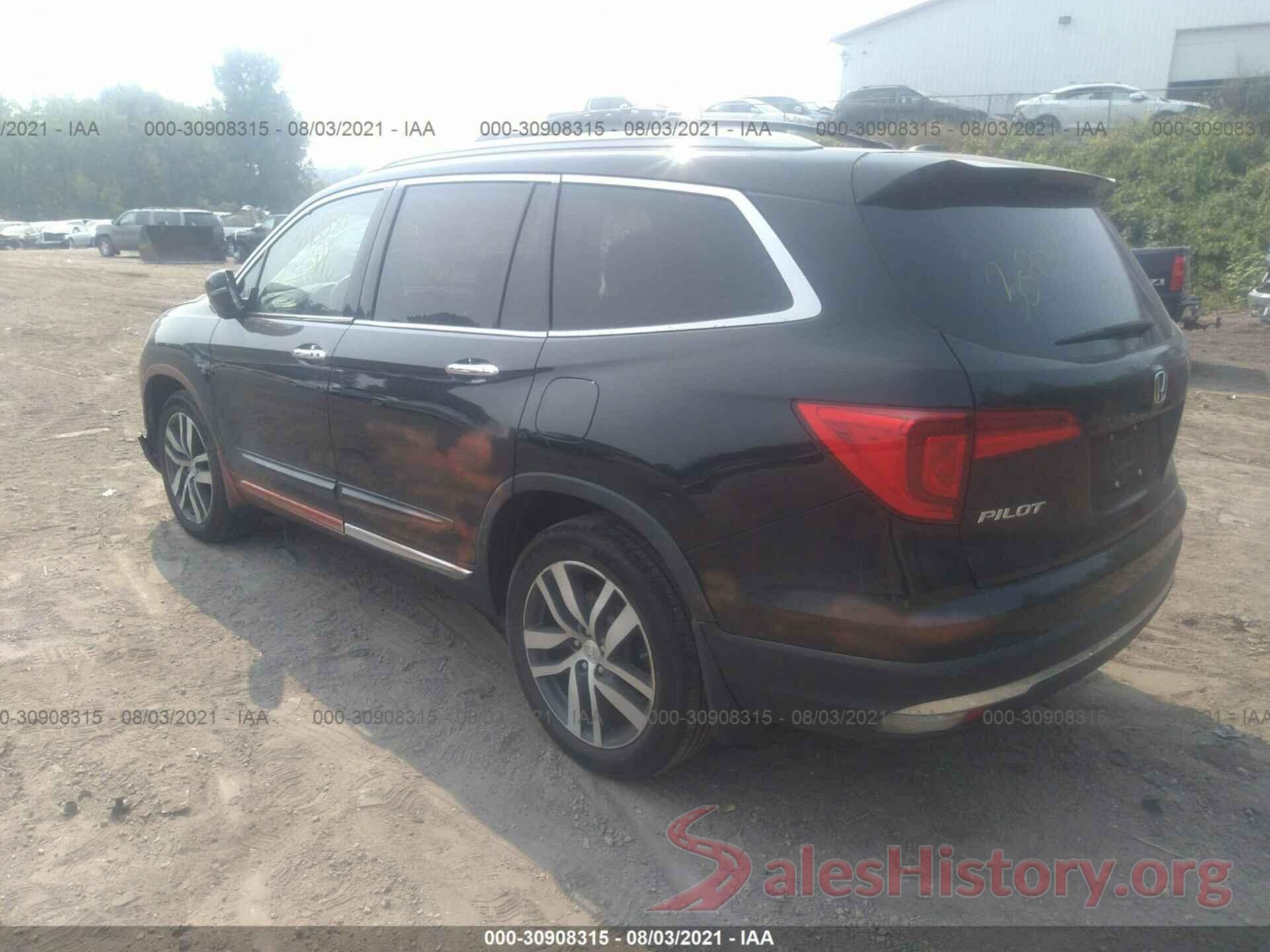 5FNYF6H01HB030534 2017 HONDA PILOT