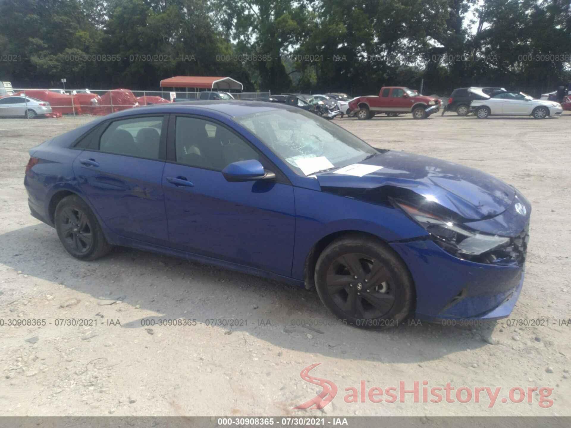 KMHLM4AG3MU140820 2021 HYUNDAI ELANTRA