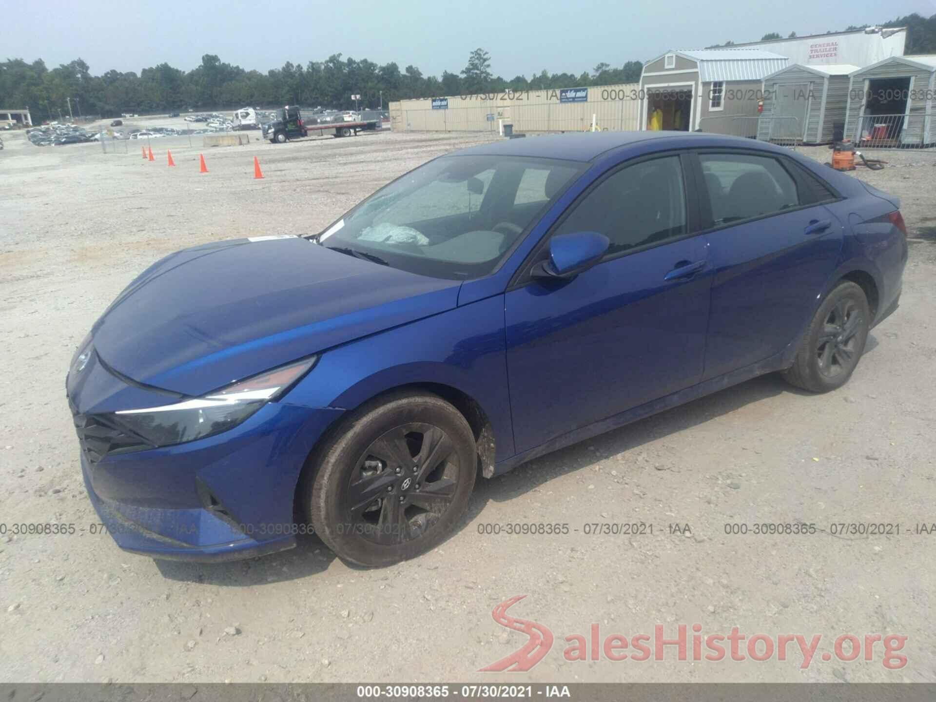 KMHLM4AG3MU140820 2021 HYUNDAI ELANTRA