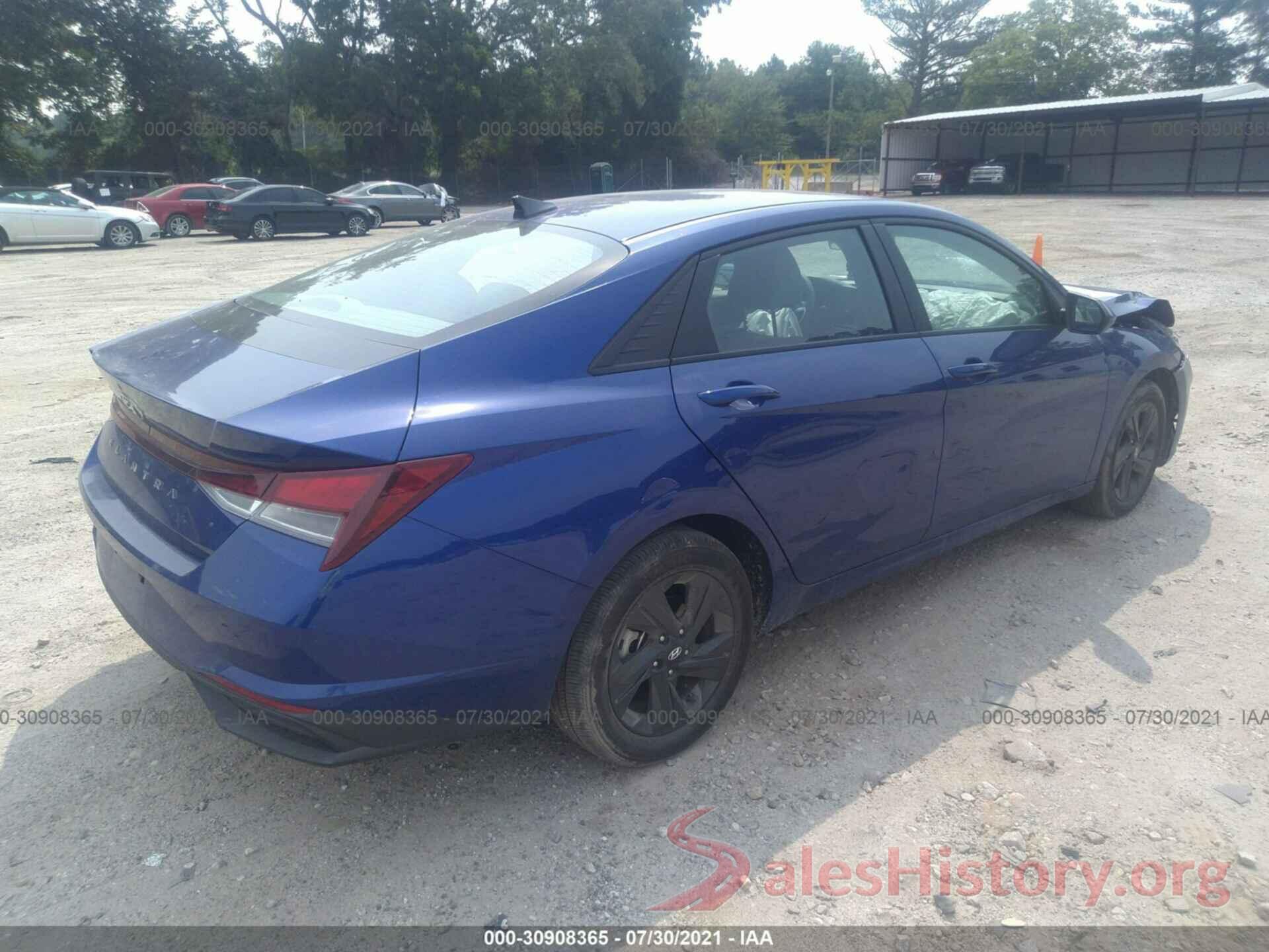 KMHLM4AG3MU140820 2021 HYUNDAI ELANTRA