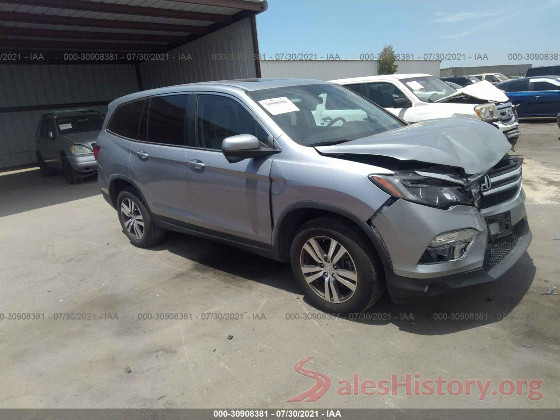 5FNYF6H50GB074731 2016 HONDA PILOT