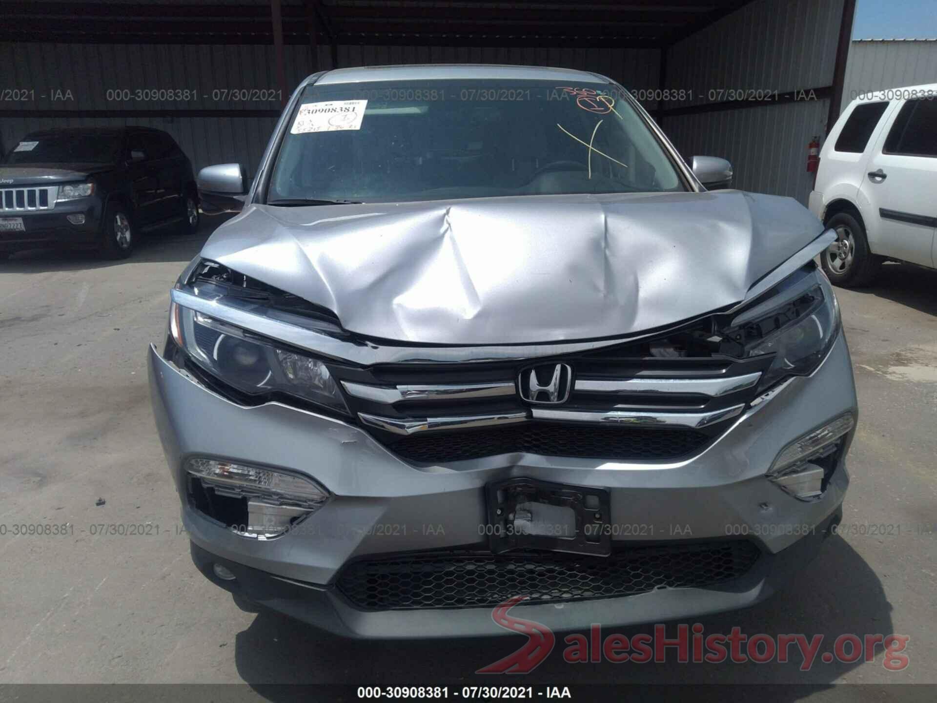 5FNYF6H50GB074731 2016 HONDA PILOT