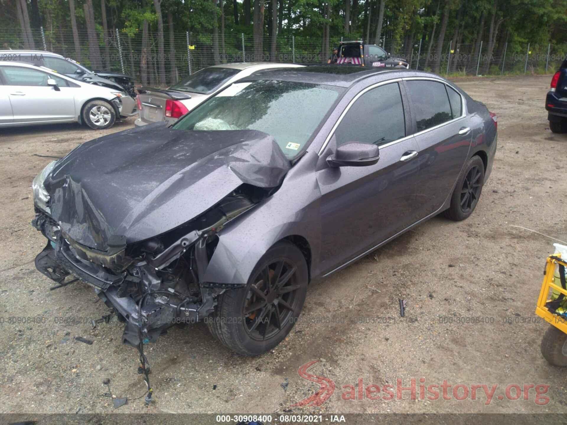 1HGCR2F84GA050501 2016 HONDA ACCORD SEDAN