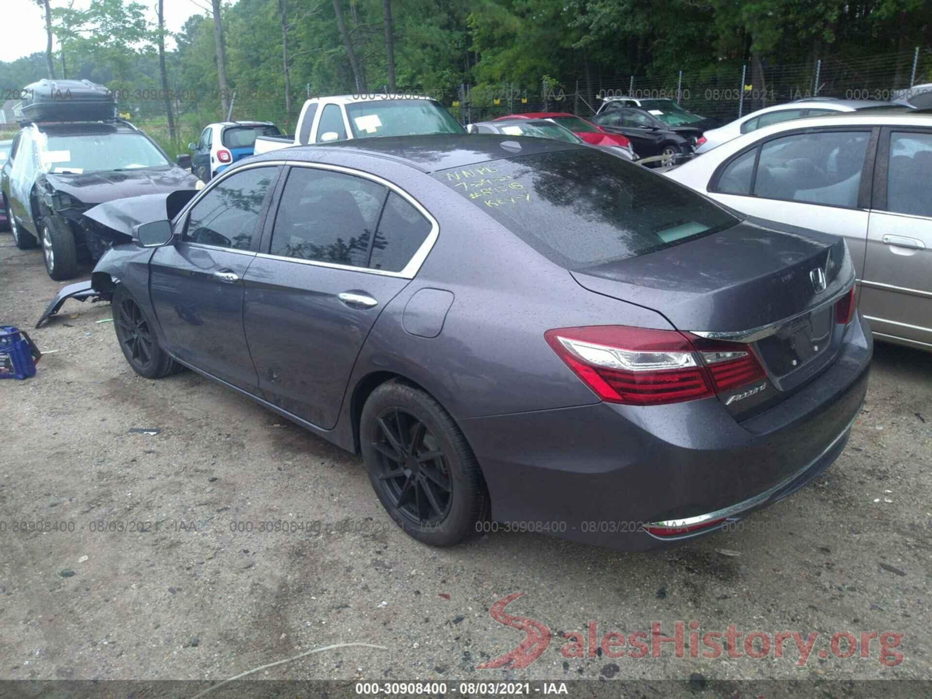 1HGCR2F84GA050501 2016 HONDA ACCORD SEDAN