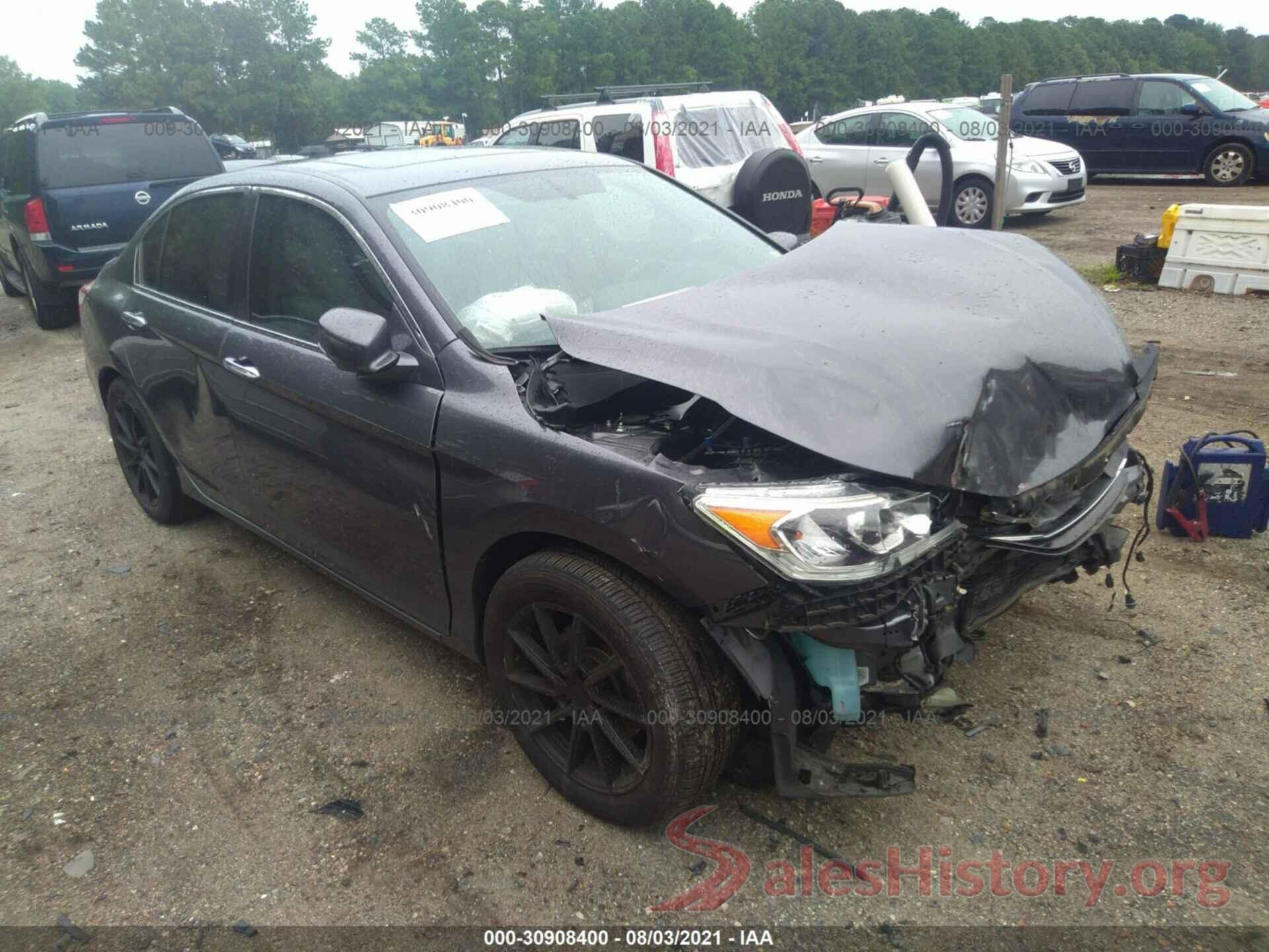 1HGCR2F84GA050501 2016 HONDA ACCORD SEDAN