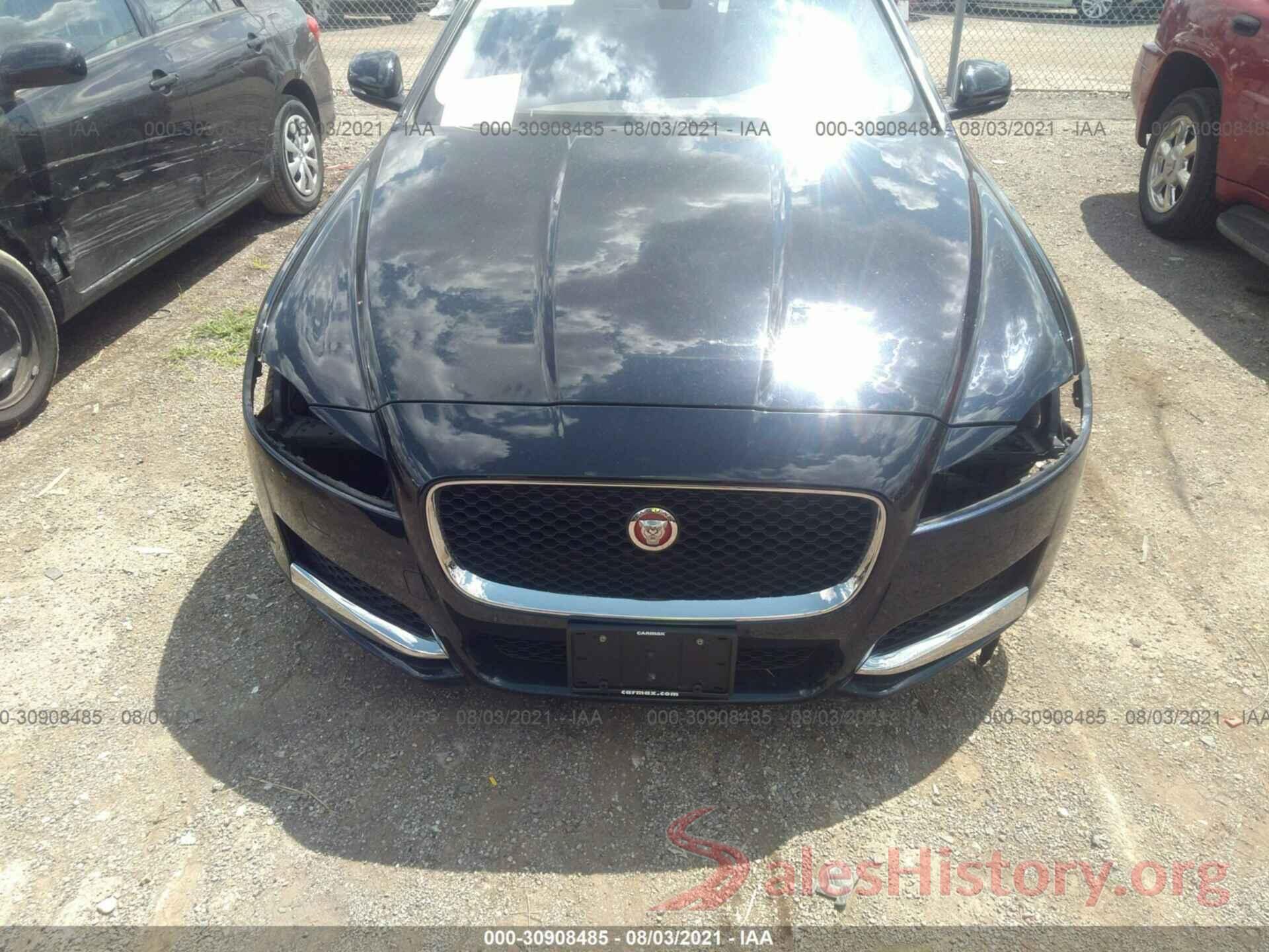 SAJBK4BV7GCY15938 2016 JAGUAR XF