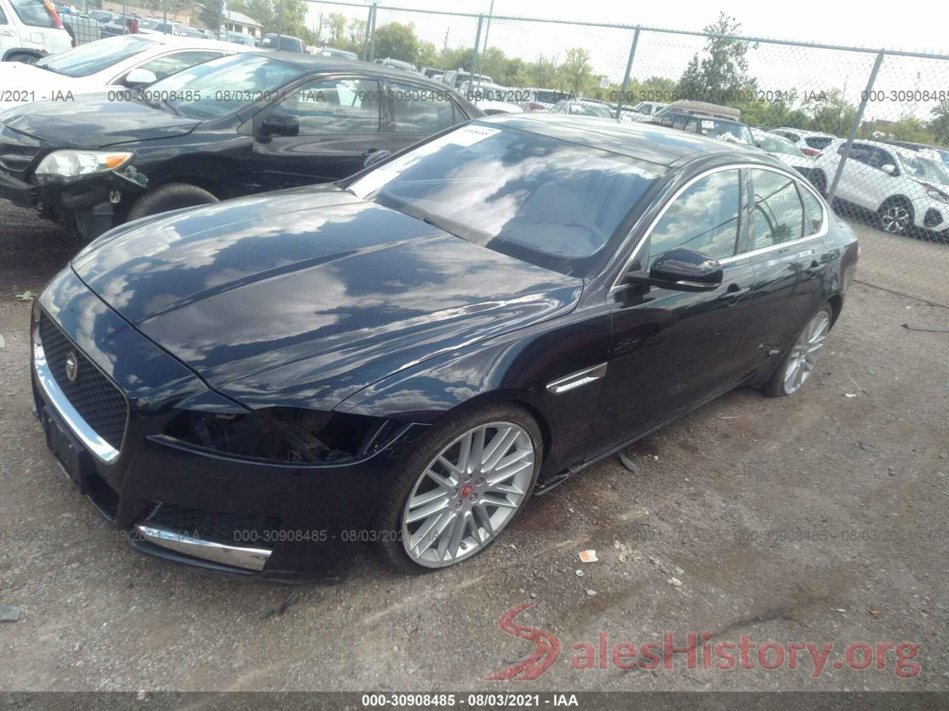 SAJBK4BV7GCY15938 2016 JAGUAR XF