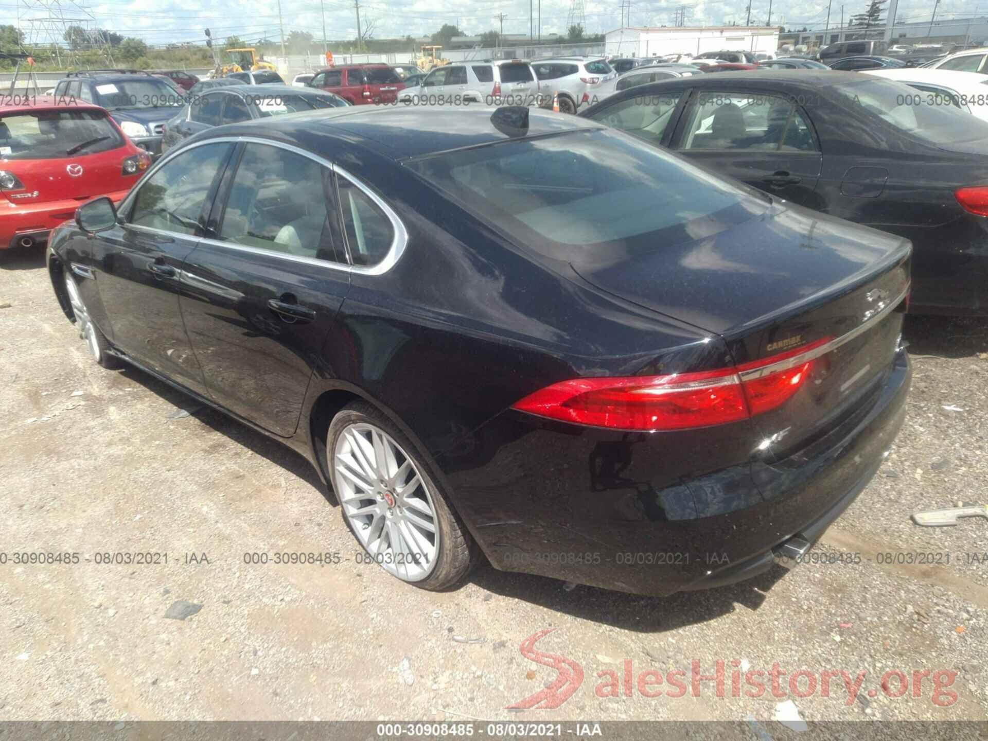 SAJBK4BV7GCY15938 2016 JAGUAR XF