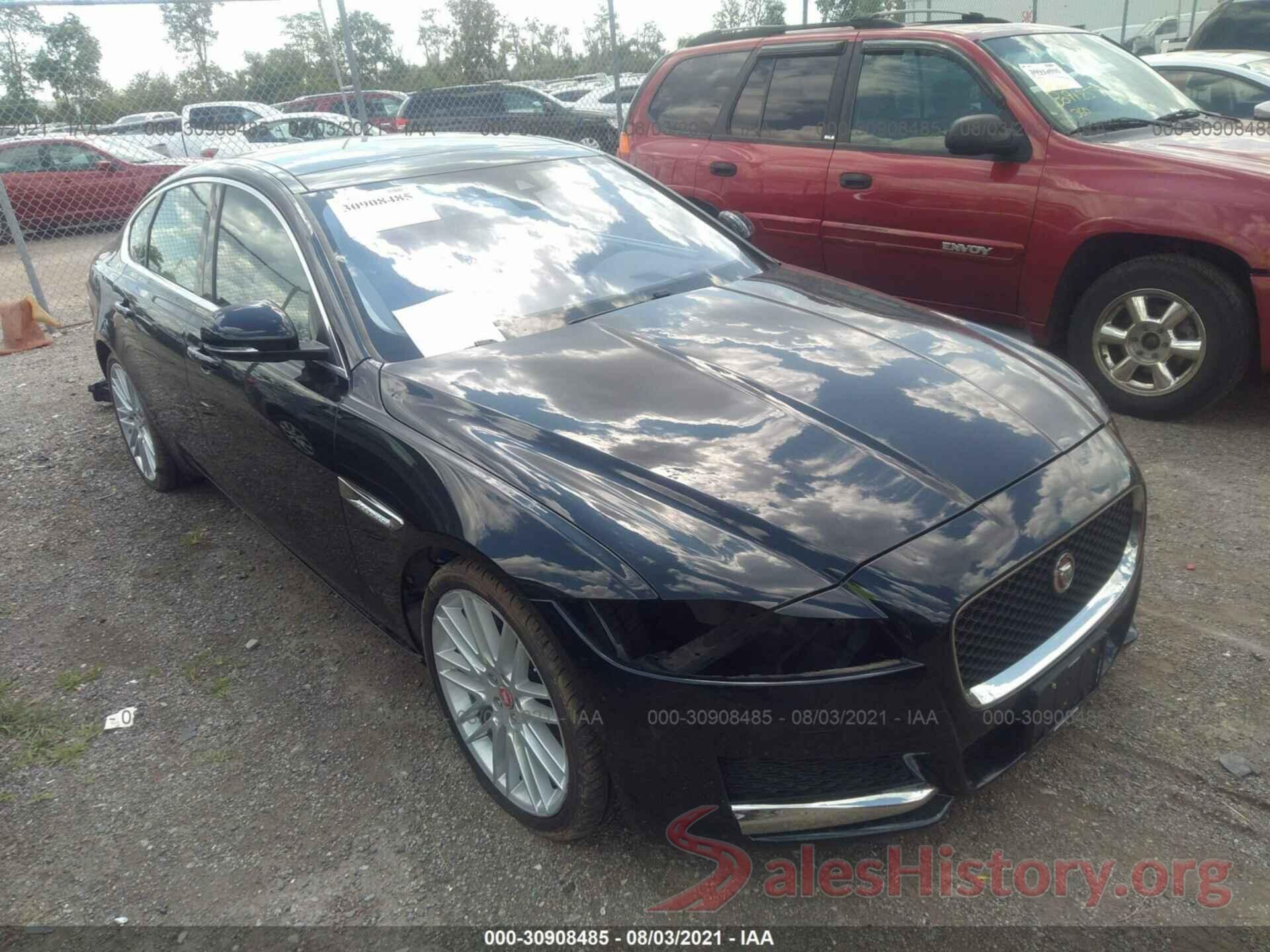 SAJBK4BV7GCY15938 2016 JAGUAR XF