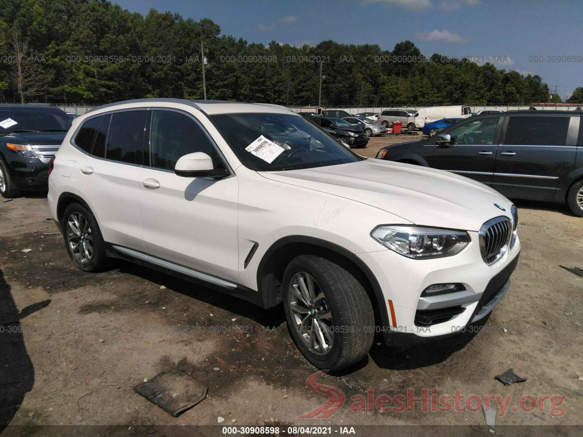 5UXTR7C59KLF32773 2019 BMW X3