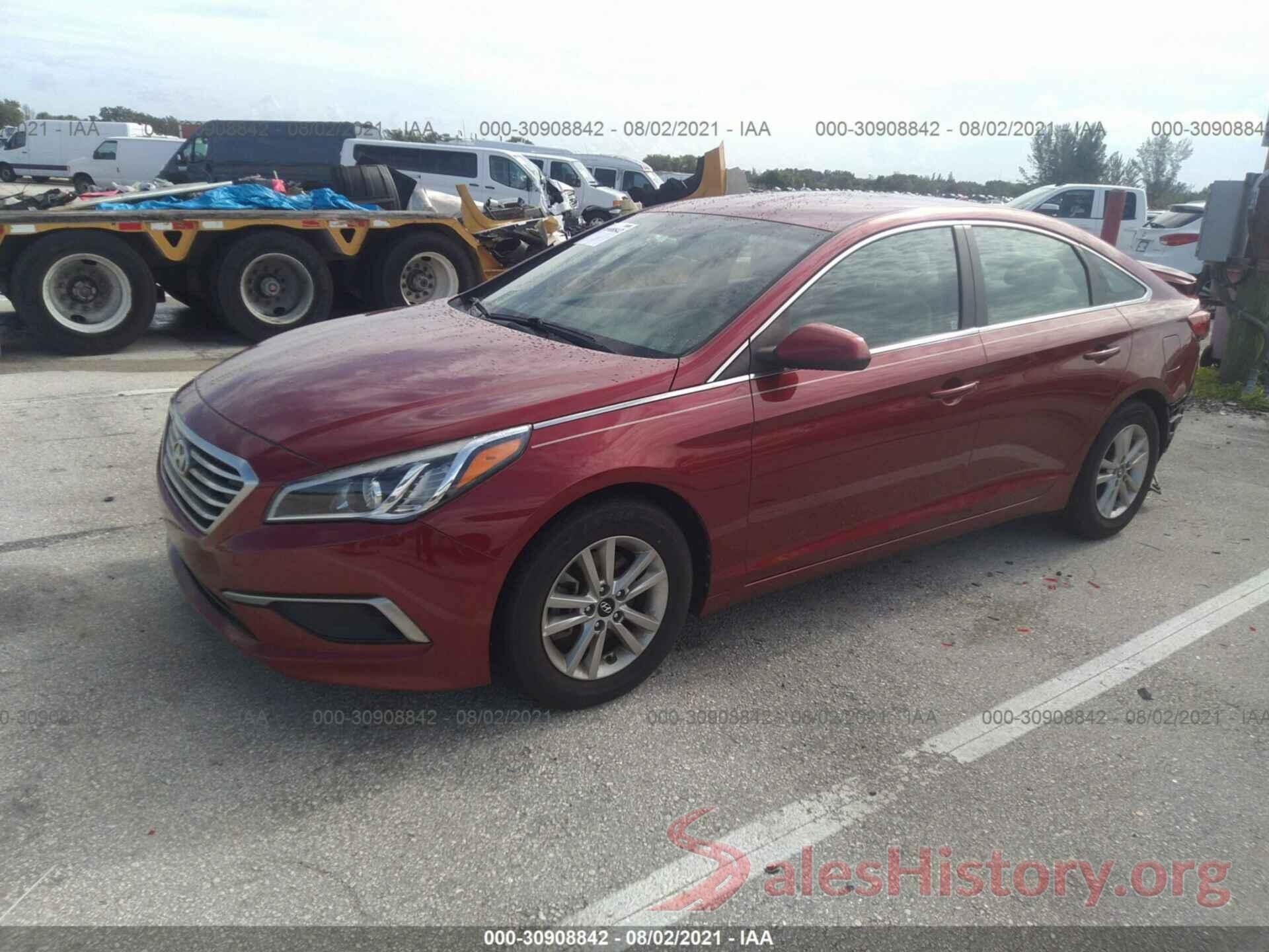 5NPE24AF5GH378936 2016 HYUNDAI SONATA