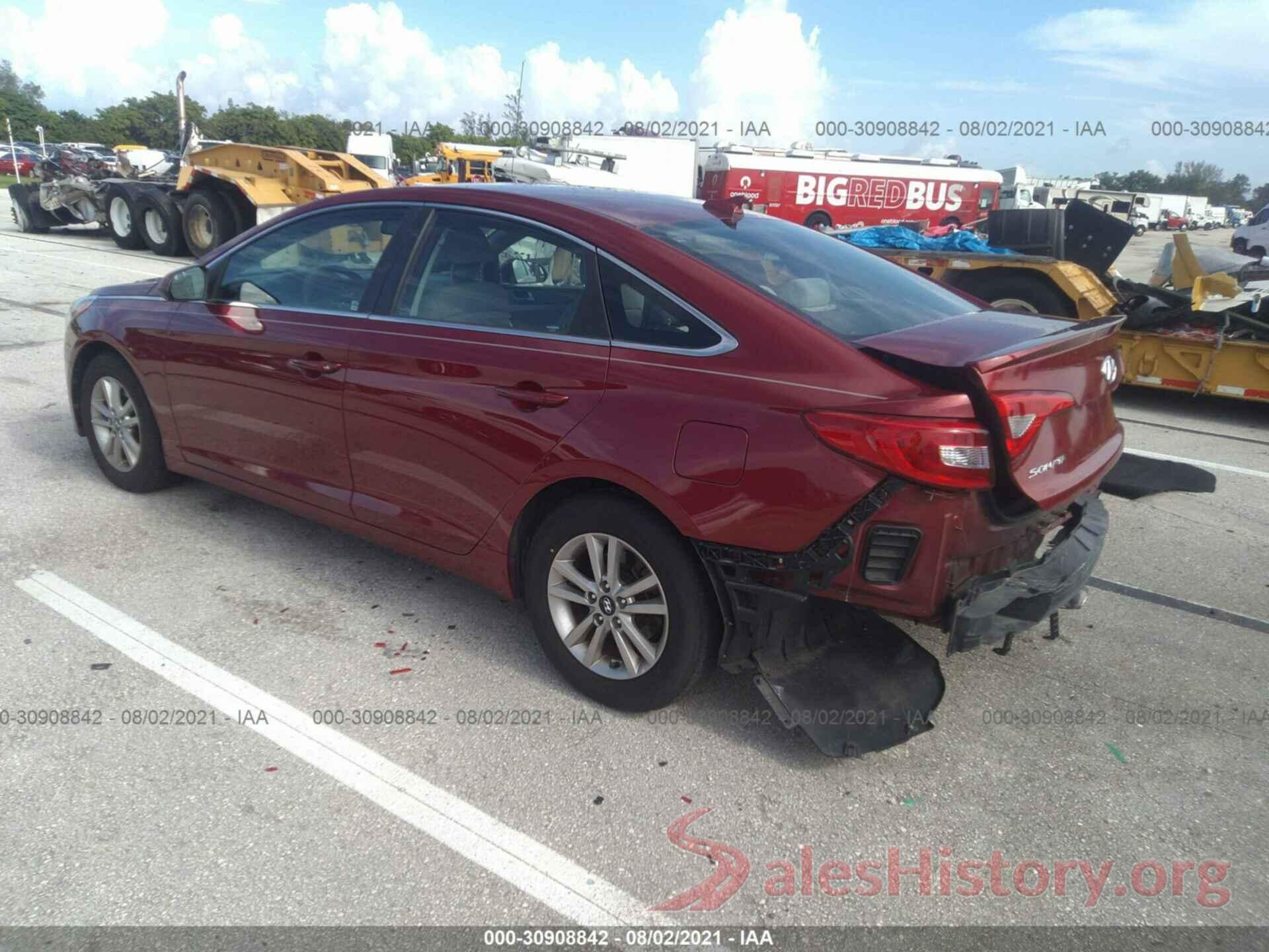 5NPE24AF5GH378936 2016 HYUNDAI SONATA