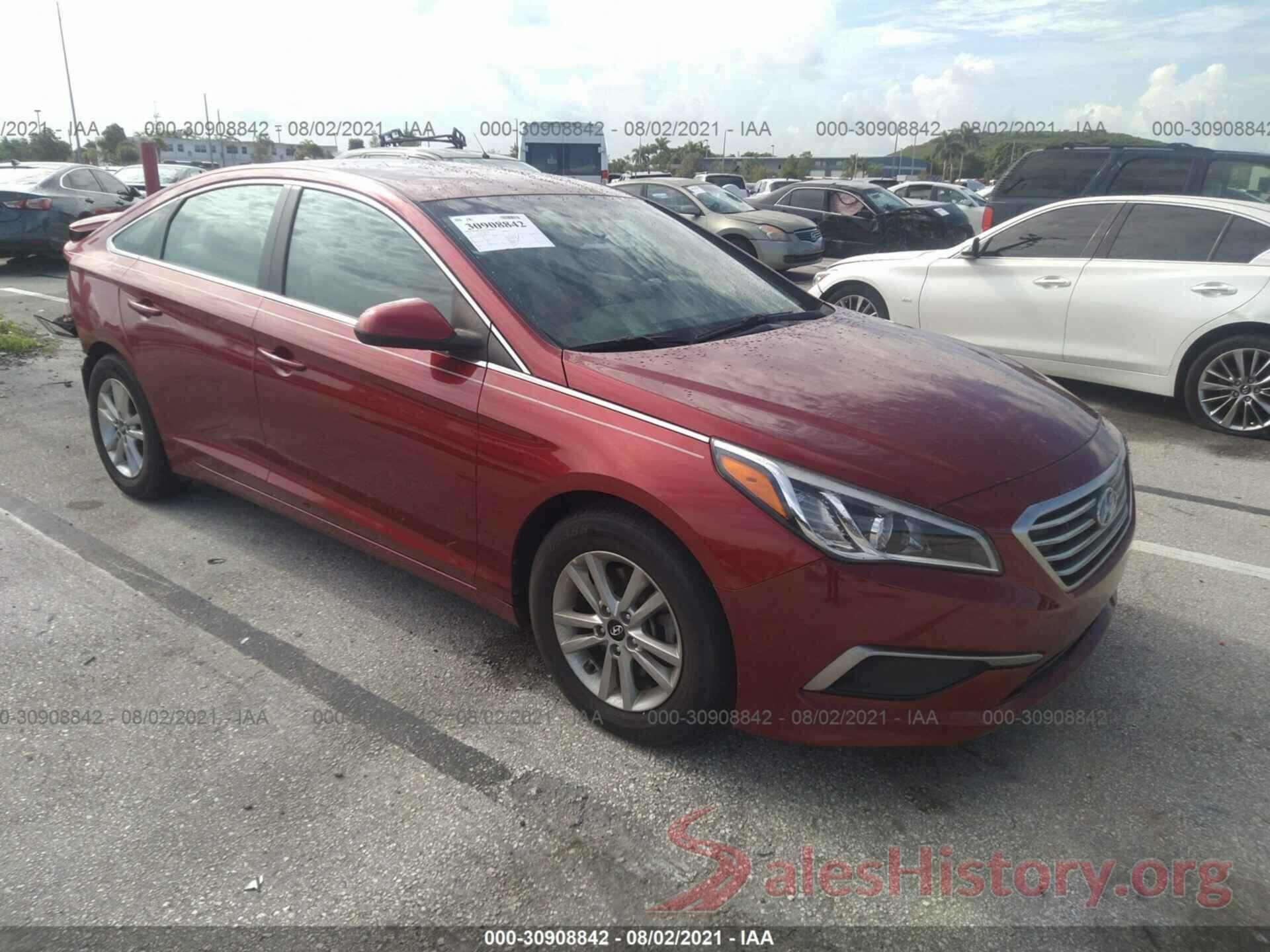 5NPE24AF5GH378936 2016 HYUNDAI SONATA