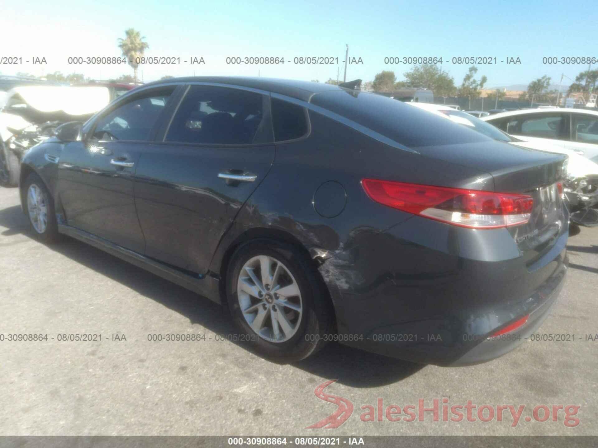 5XXGT4L3XGG016735 2016 KIA OPTIMA