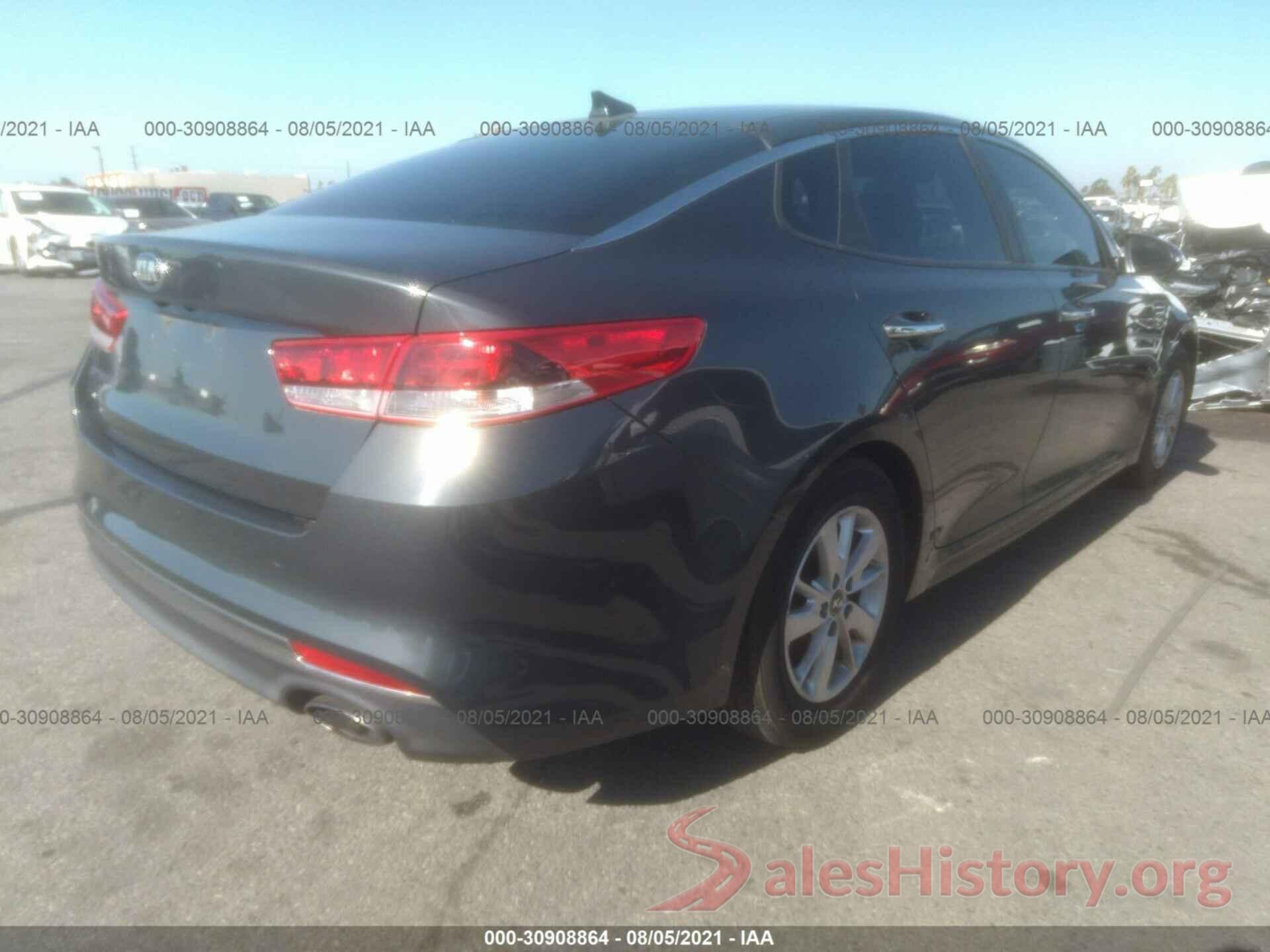 5XXGT4L3XGG016735 2016 KIA OPTIMA