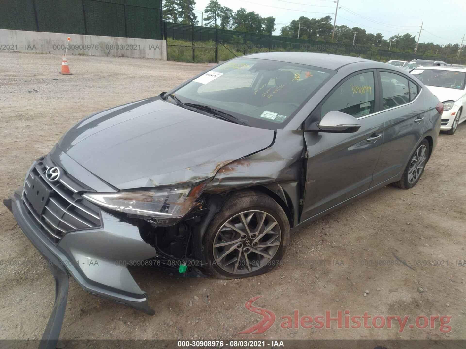 KMHD84LFXKU792540 2019 HYUNDAI ELANTRA