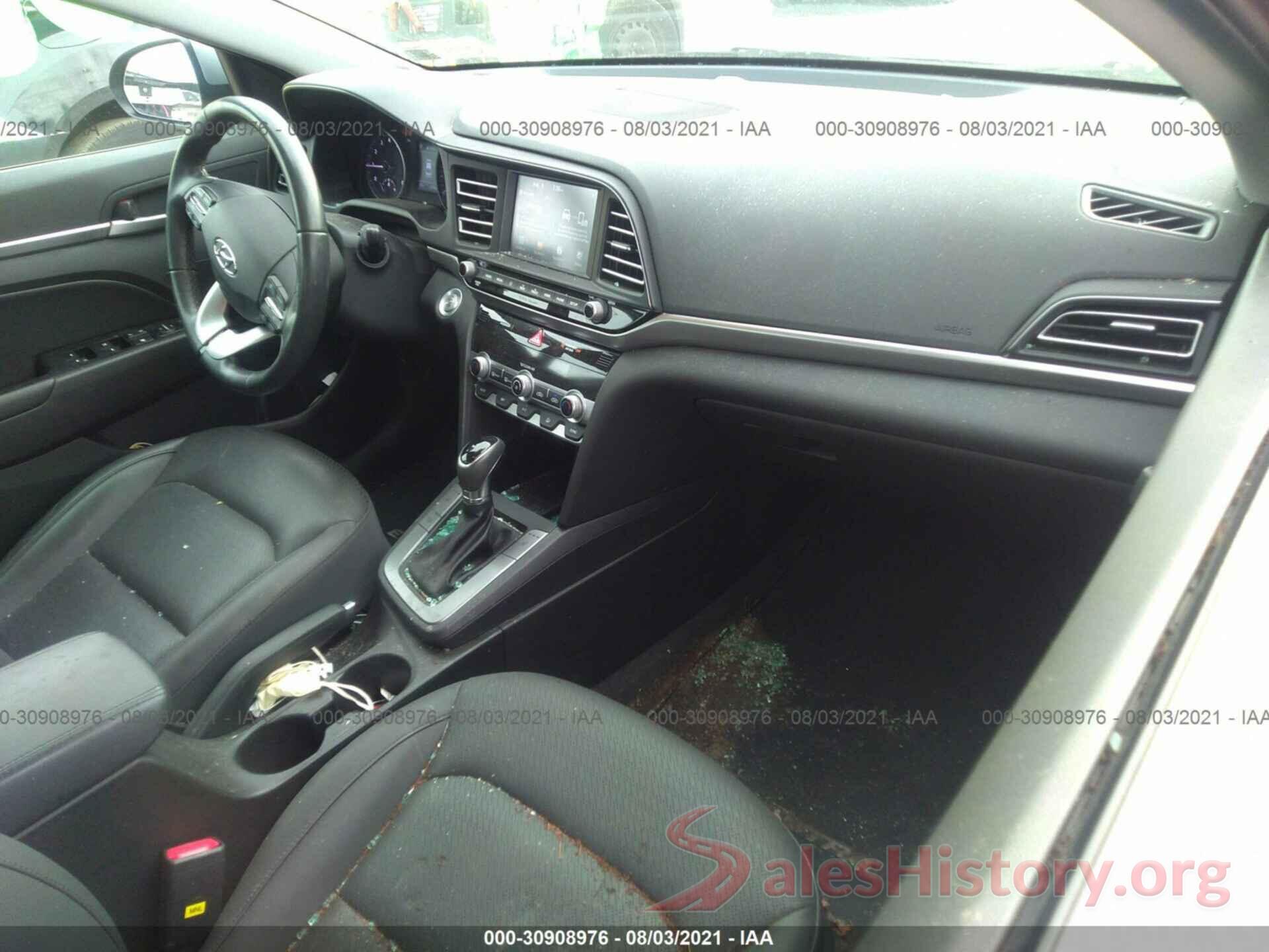 KMHD84LFXKU792540 2019 HYUNDAI ELANTRA