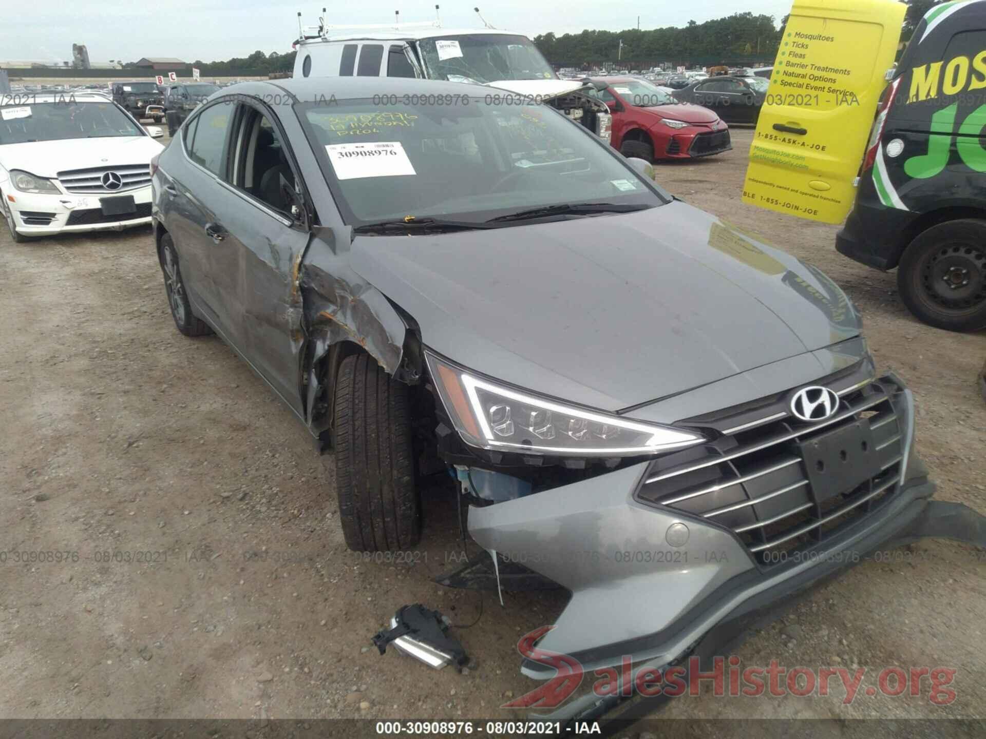 KMHD84LFXKU792540 2019 HYUNDAI ELANTRA