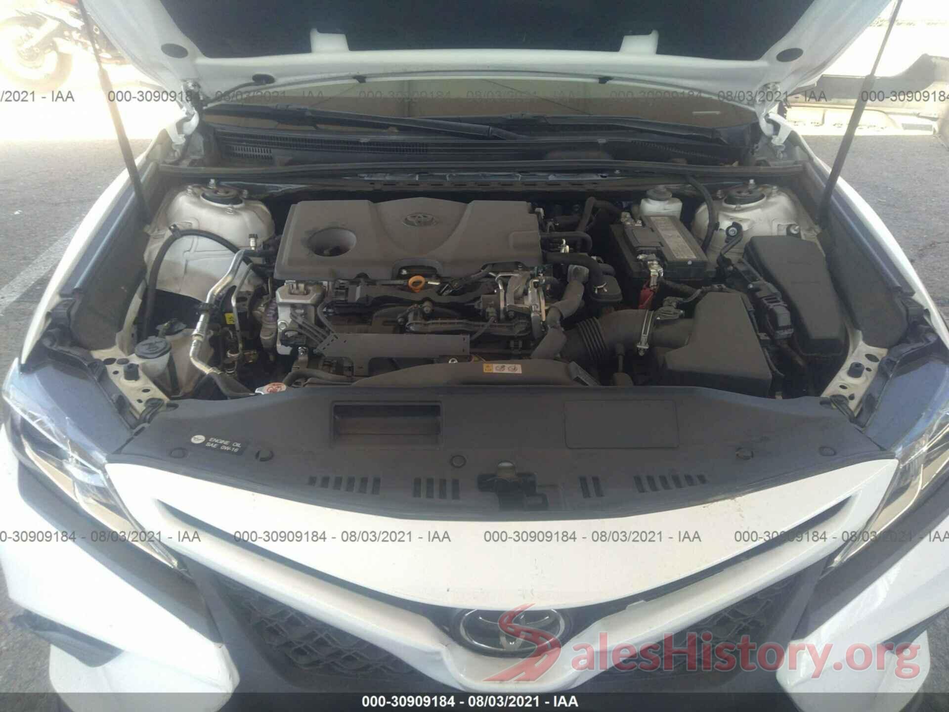 4T1B11HK1KU838322 2019 TOYOTA CAMRY