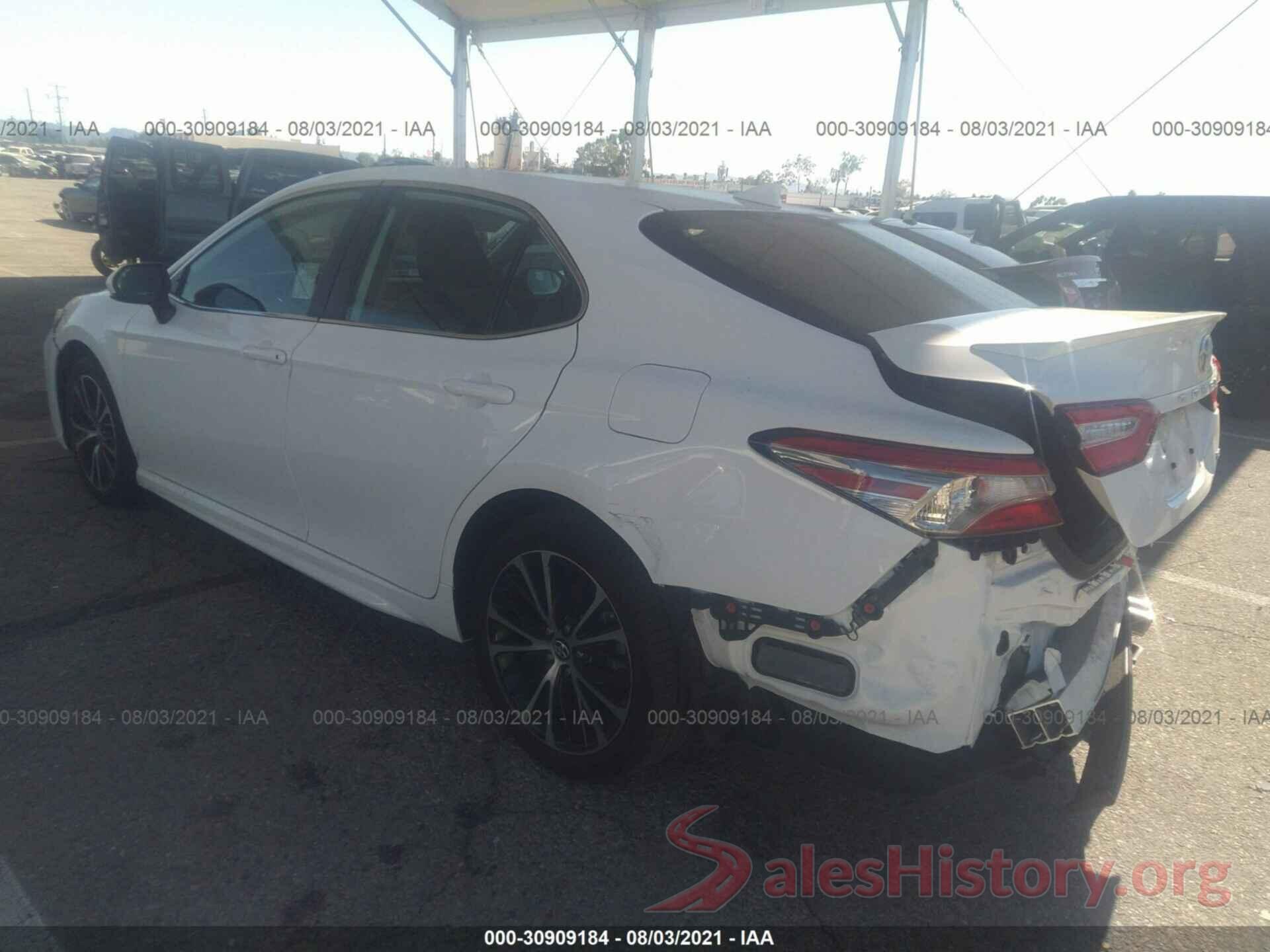 4T1B11HK1KU838322 2019 TOYOTA CAMRY