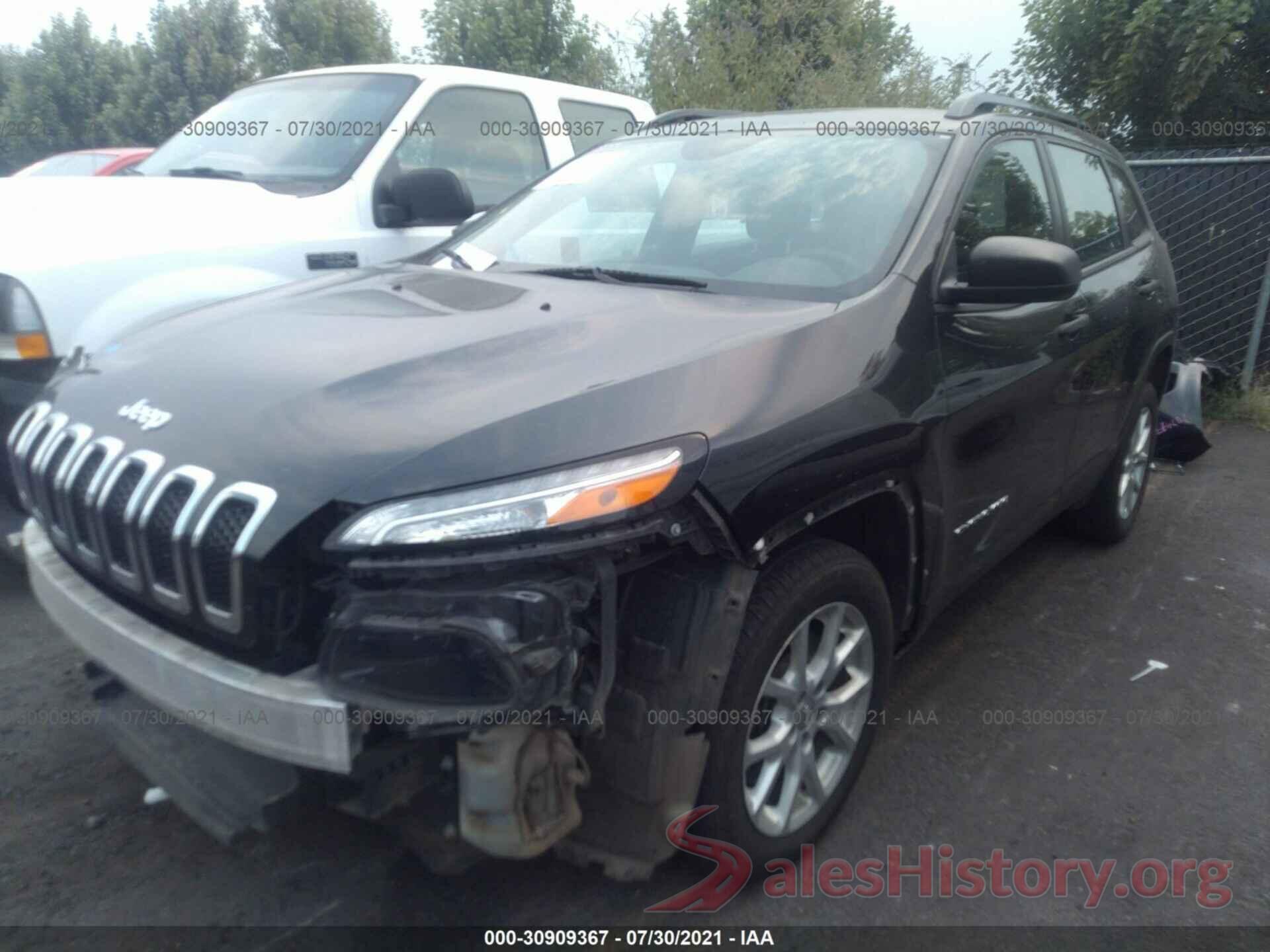 1C4PJLAB3GW127703 2016 JEEP CHEROKEE