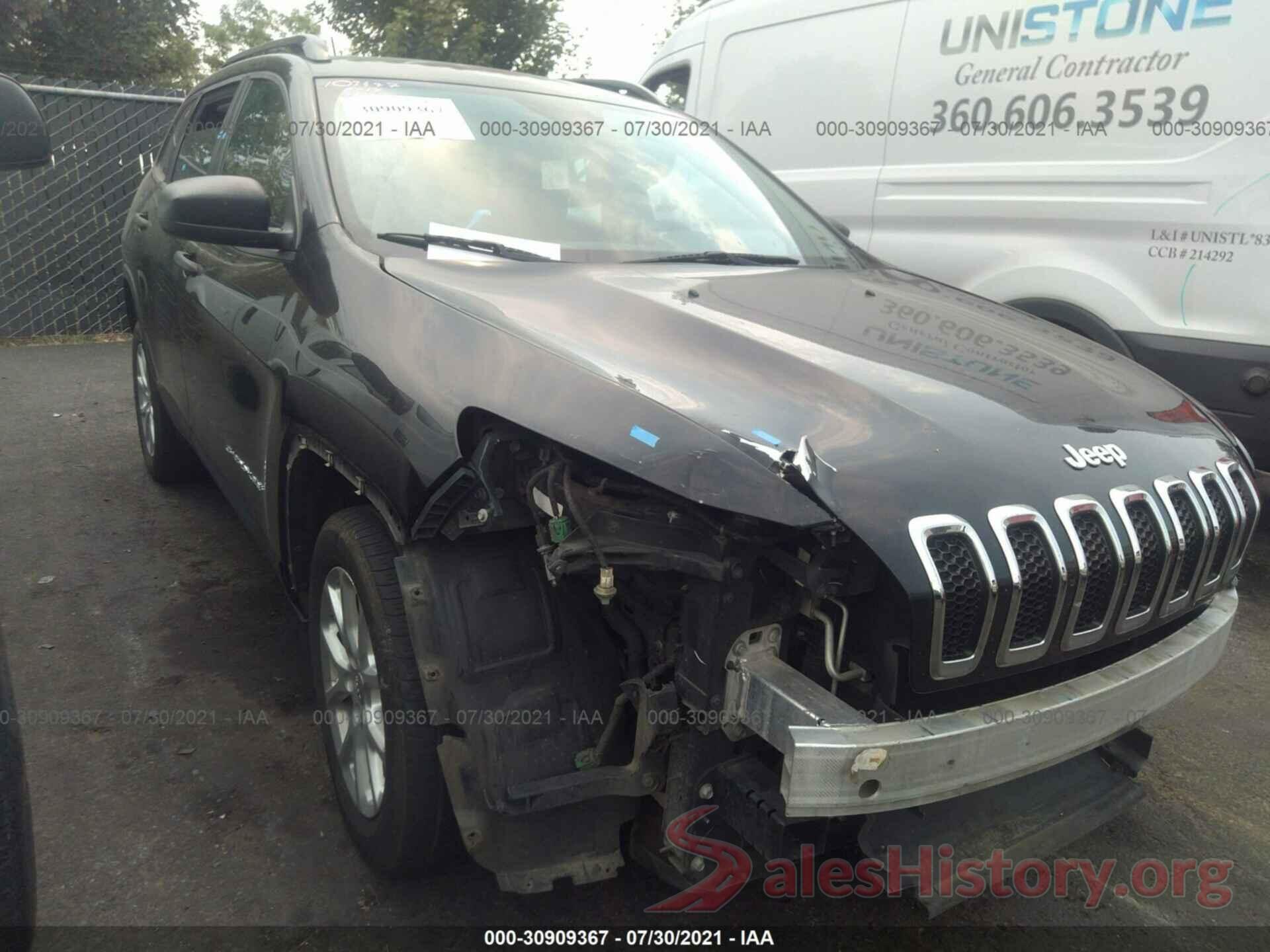 1C4PJLAB3GW127703 2016 JEEP CHEROKEE