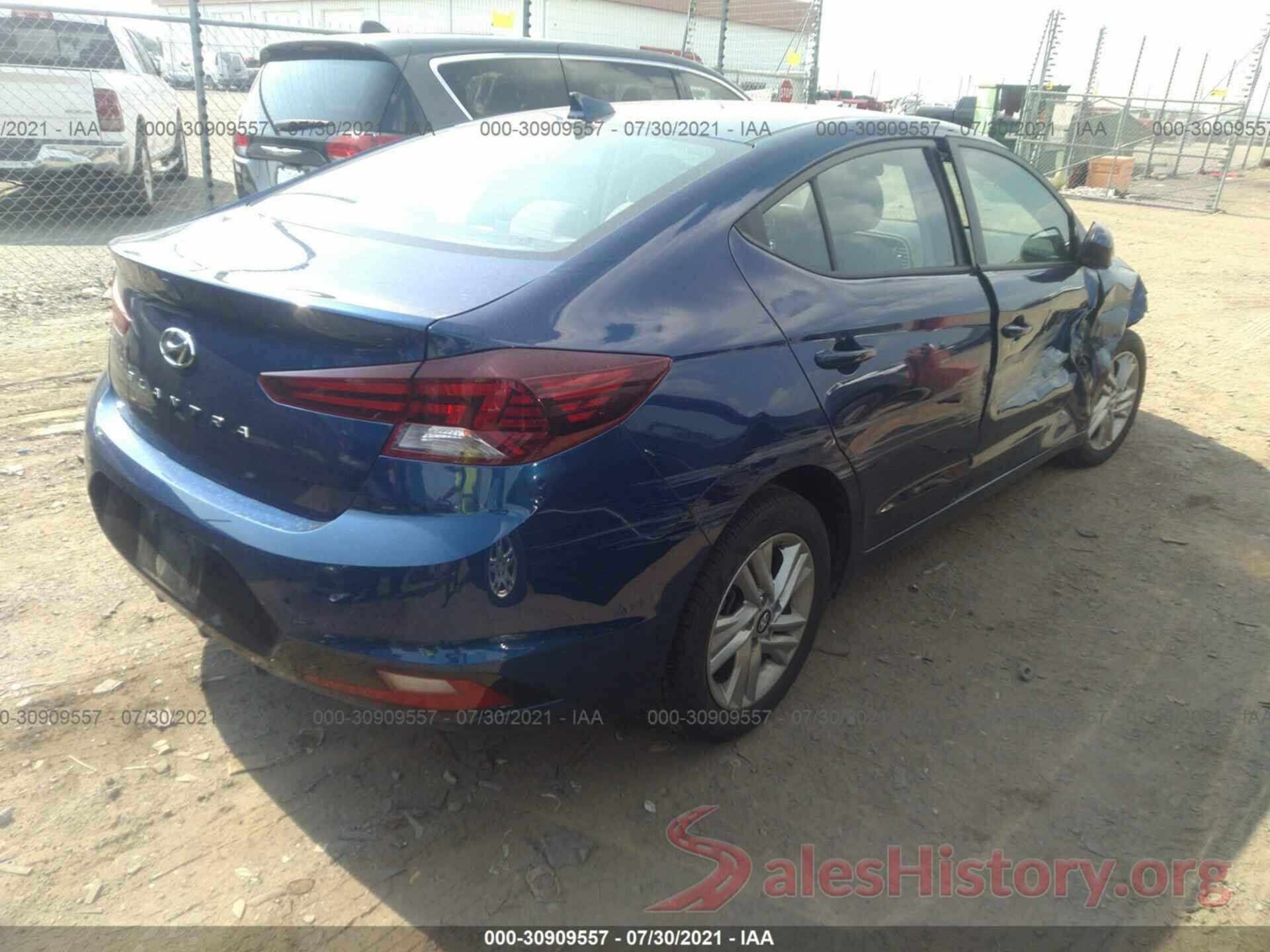 5NPD84LF9LH568272 2020 HYUNDAI ELANTRA