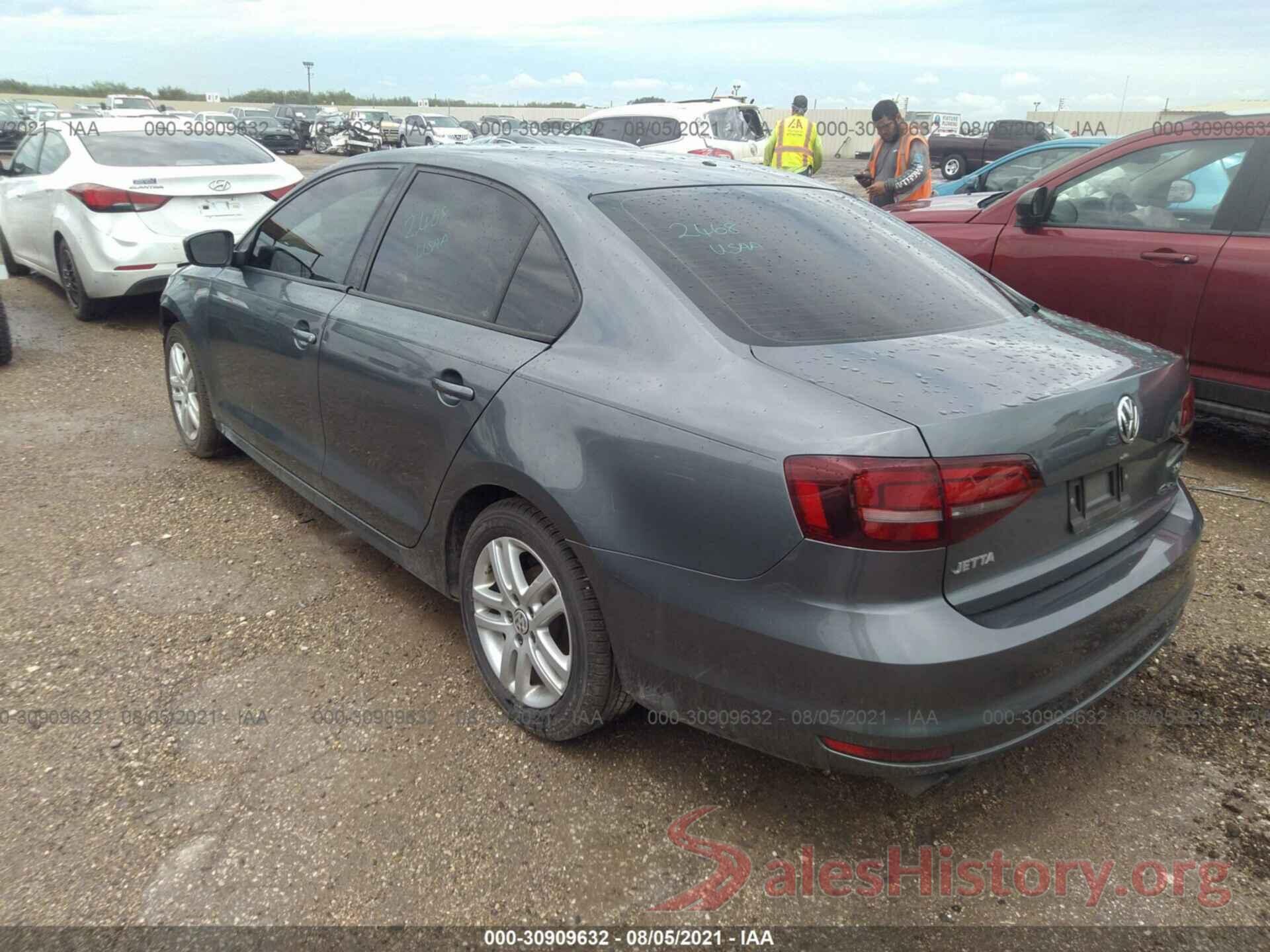 3VW2B7AJXJM260985 2018 VOLKSWAGEN JETTA