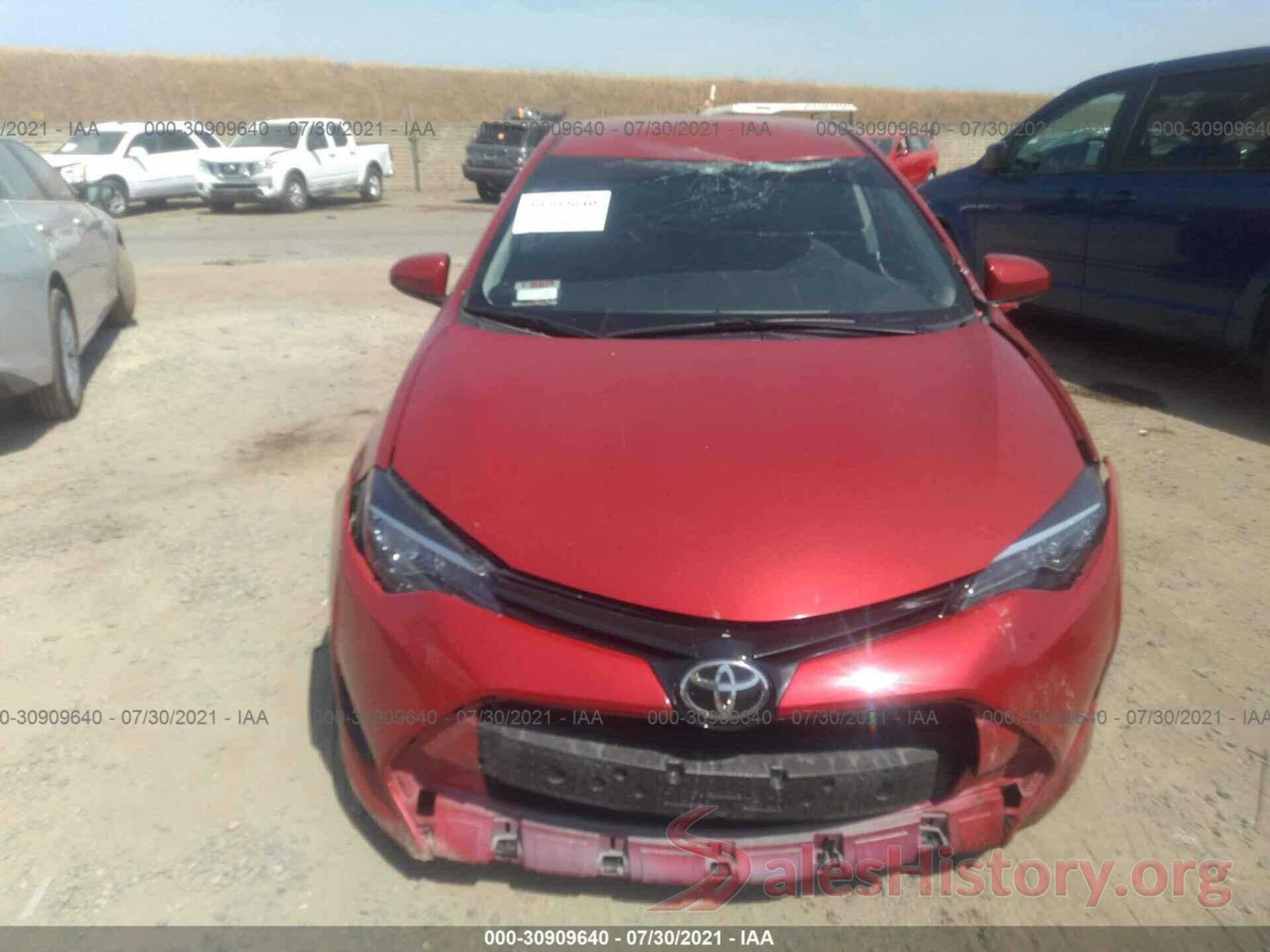 5YFBURHE6JP756537 2018 TOYOTA COROLLA