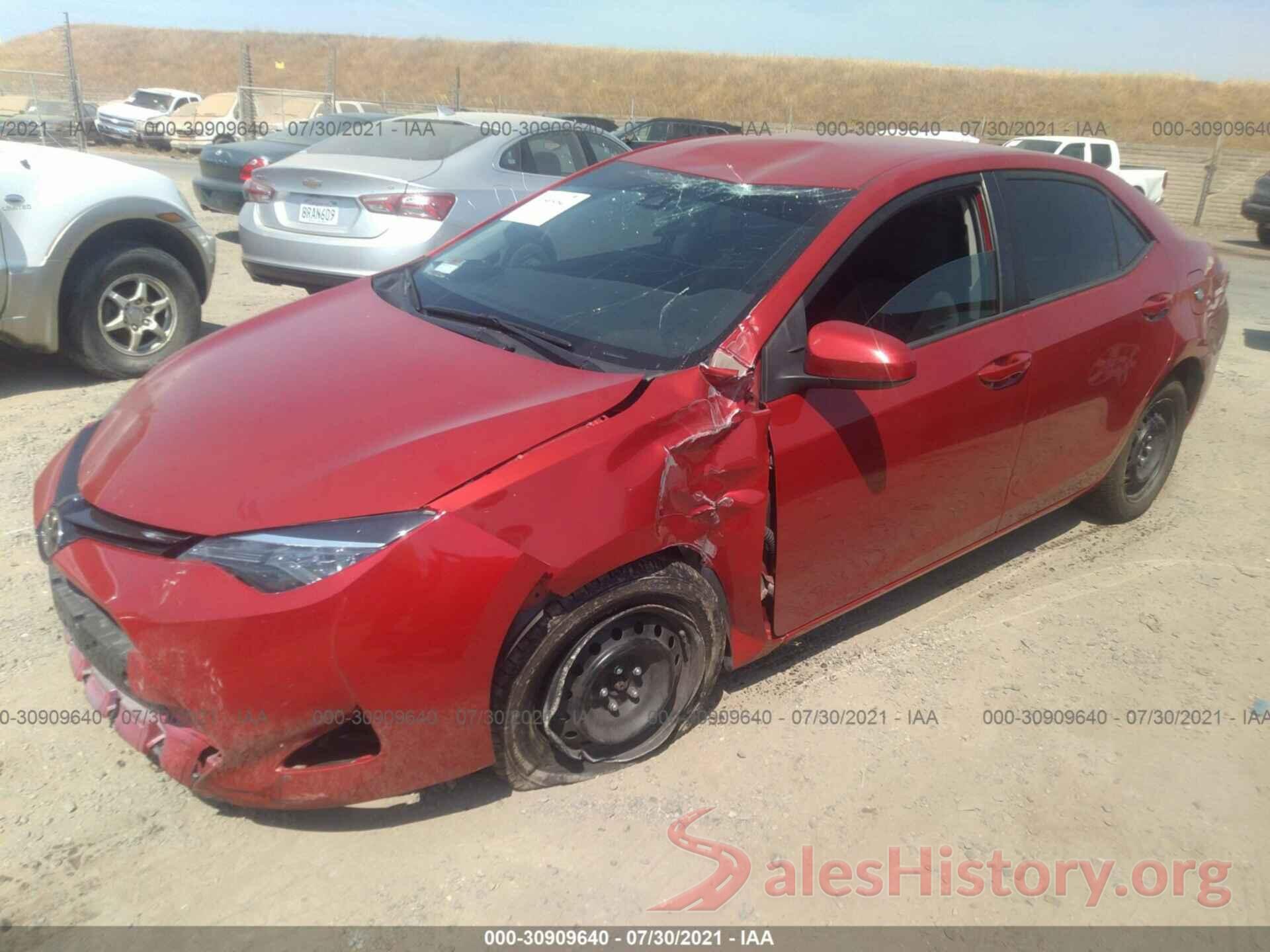 5YFBURHE6JP756537 2018 TOYOTA COROLLA