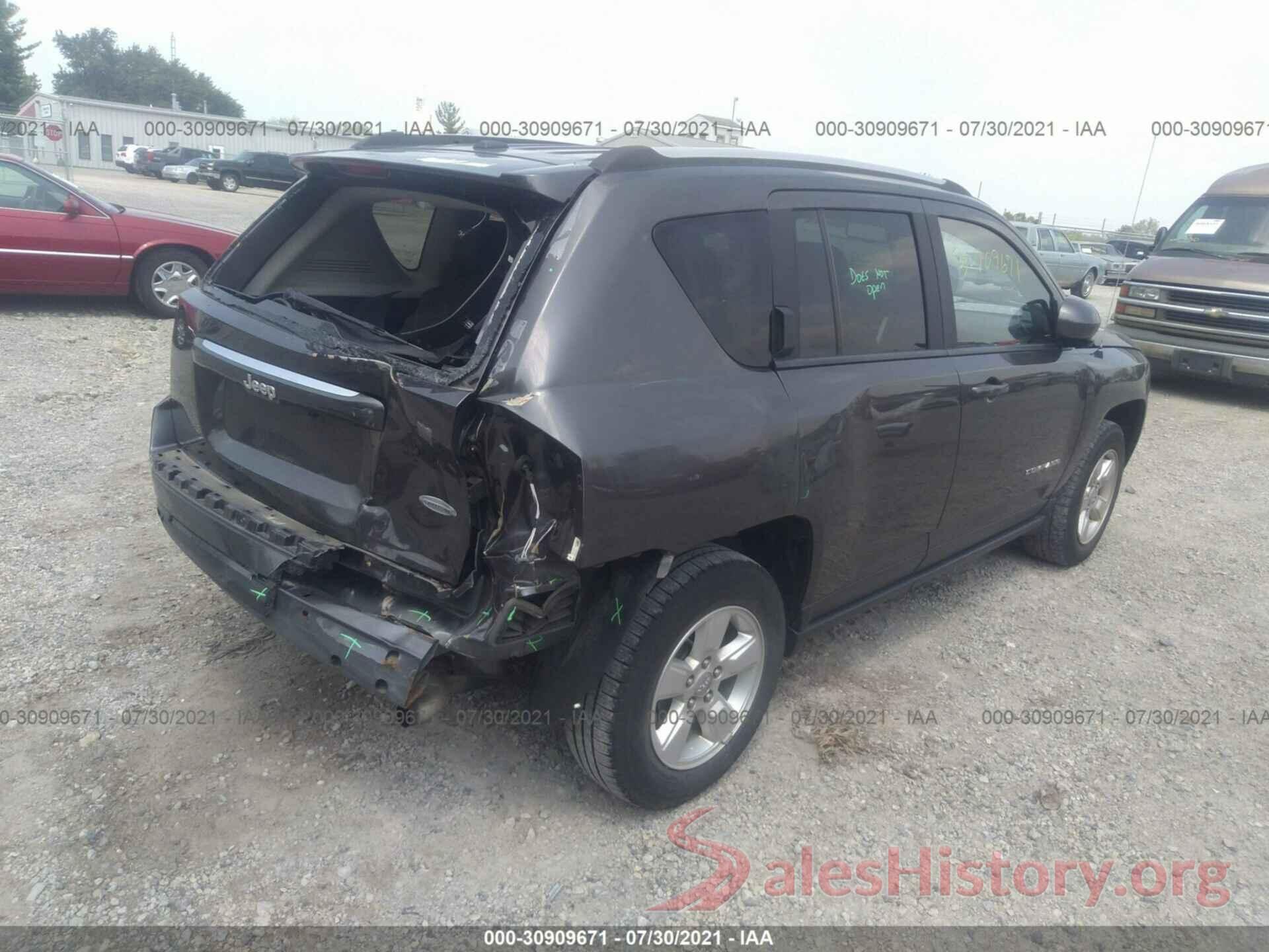 1C4NJCEA7HD206927 2017 JEEP COMPASS