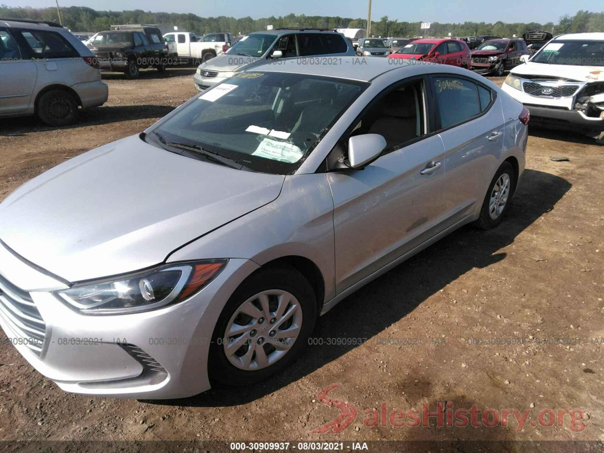 5NPD74LFXHH067305 2017 HYUNDAI ELANTRA