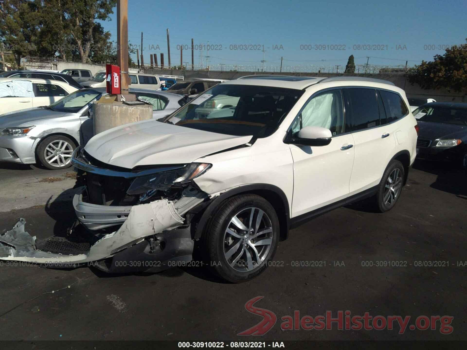 5FNYF5H92HB013217 2017 HONDA PILOT