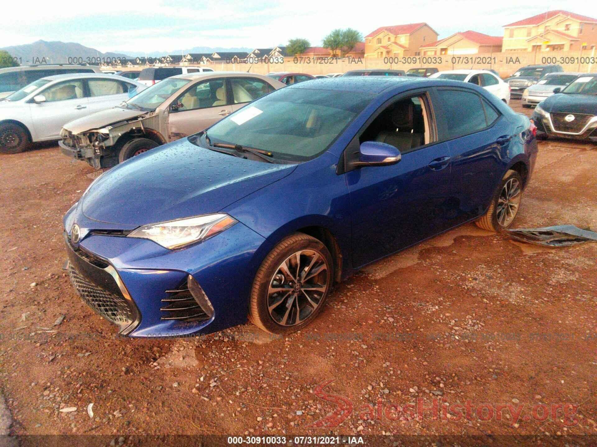 2T1BURHEXHC783914 2017 TOYOTA COROLLA